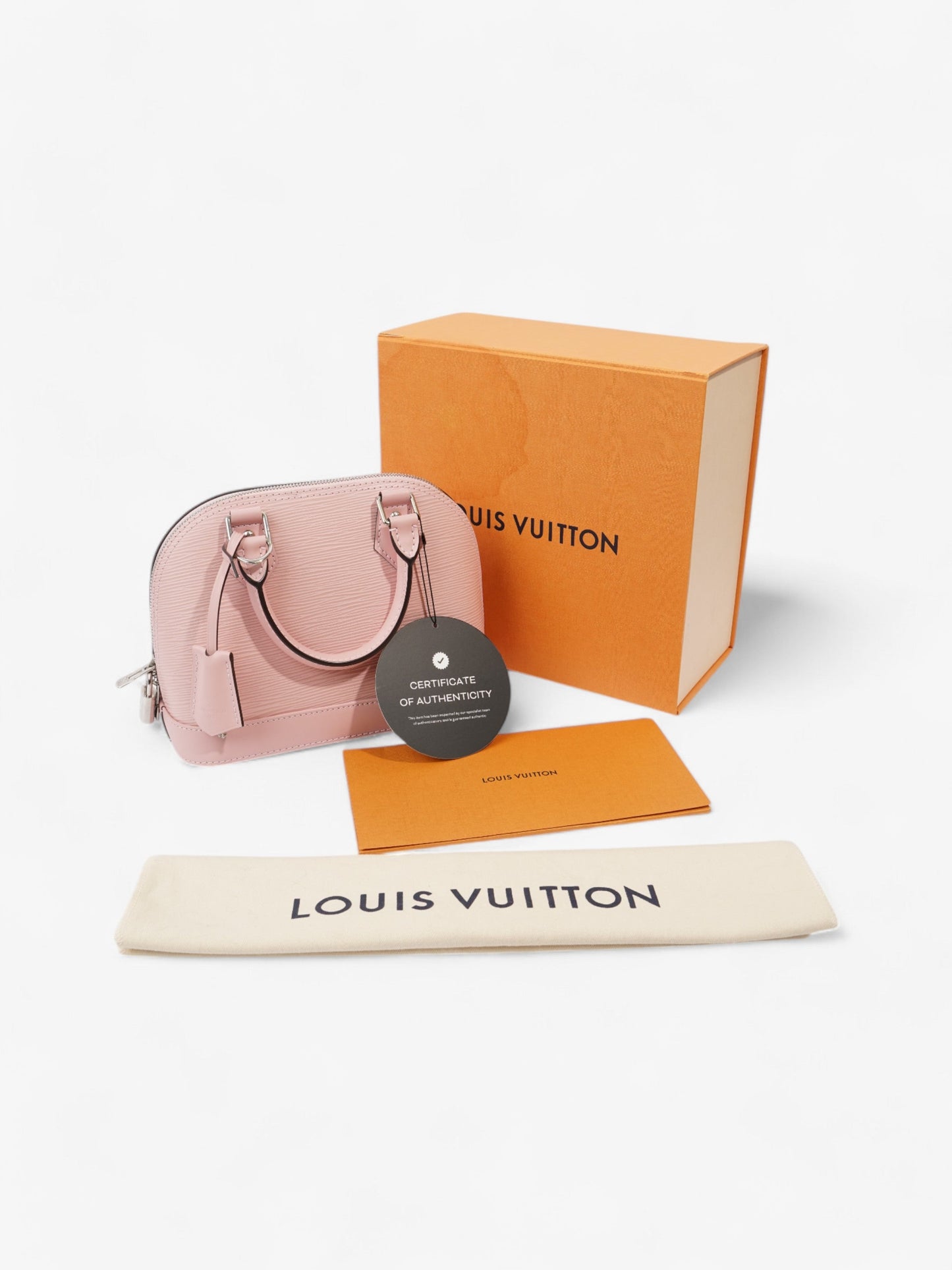 Louis Vuitton Alma Rose Ballerine Epi Leather BB