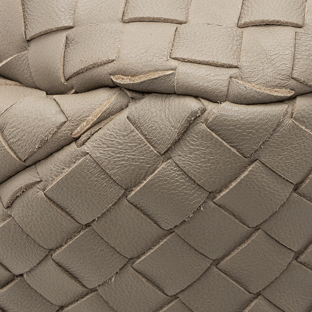 Bottega Veneta Intrecciato Nappa Campana Small Shoulder Bag - FINAL SALE (SHF-19466)