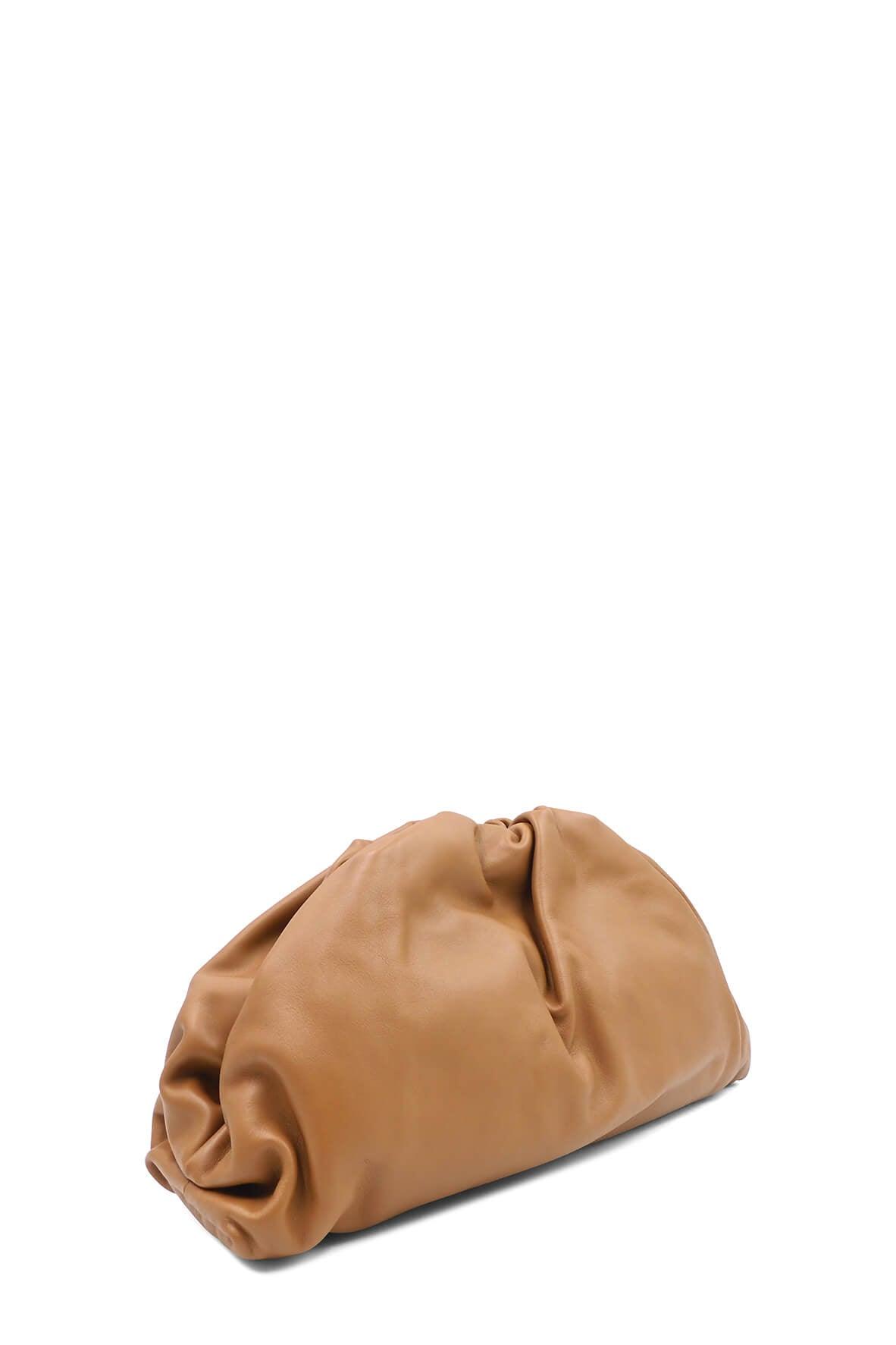 The Pouch Clutch Brown