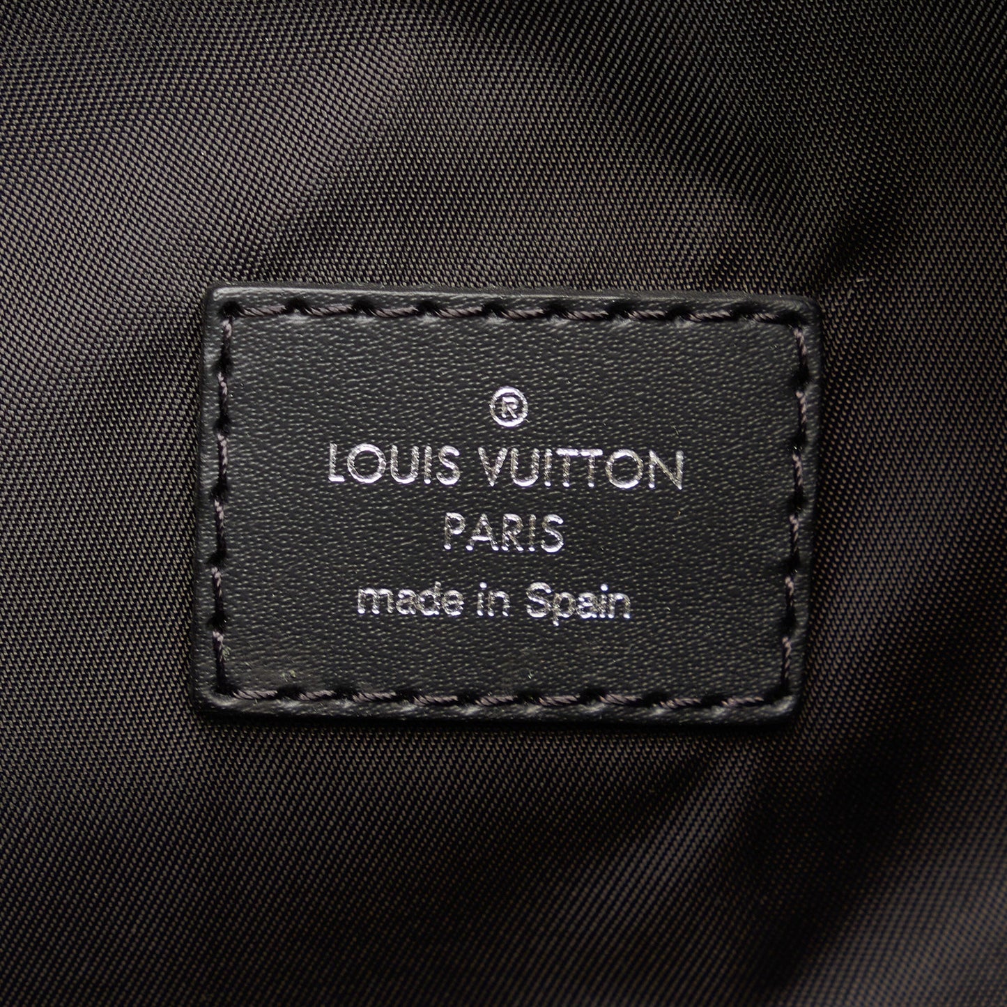 Louis Vuitton Cabas Light Black Monogram Eclipse Canvas
