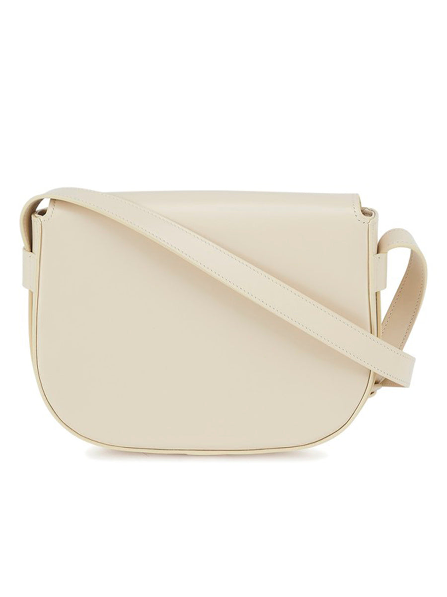 Medium Maillon Triomphe Bag in Cream