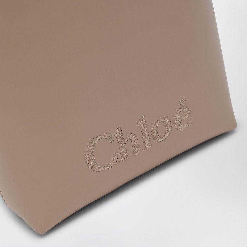 MICRO SENSE BEIGE TOTE BAG