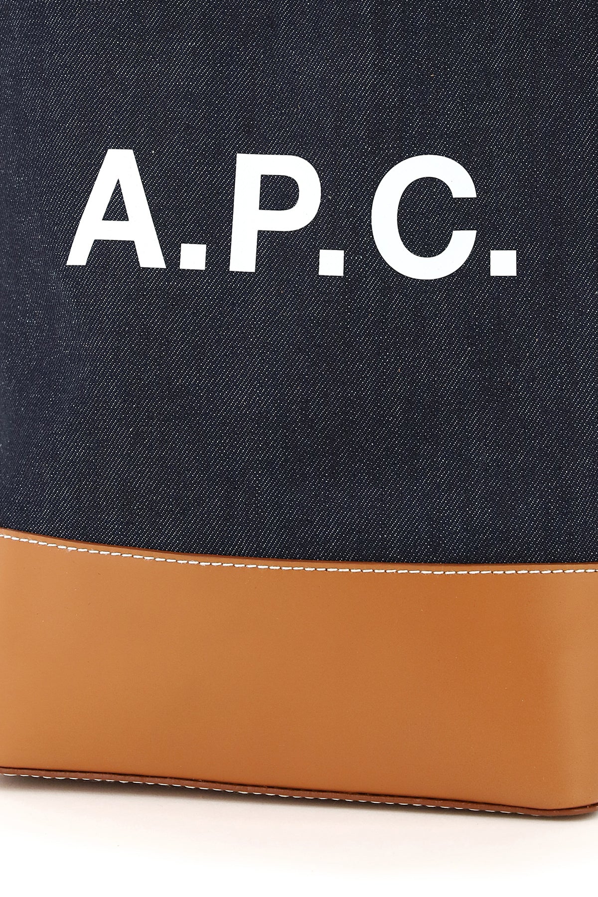 A.P.C. Axel Small Denim Tote Bag Women
