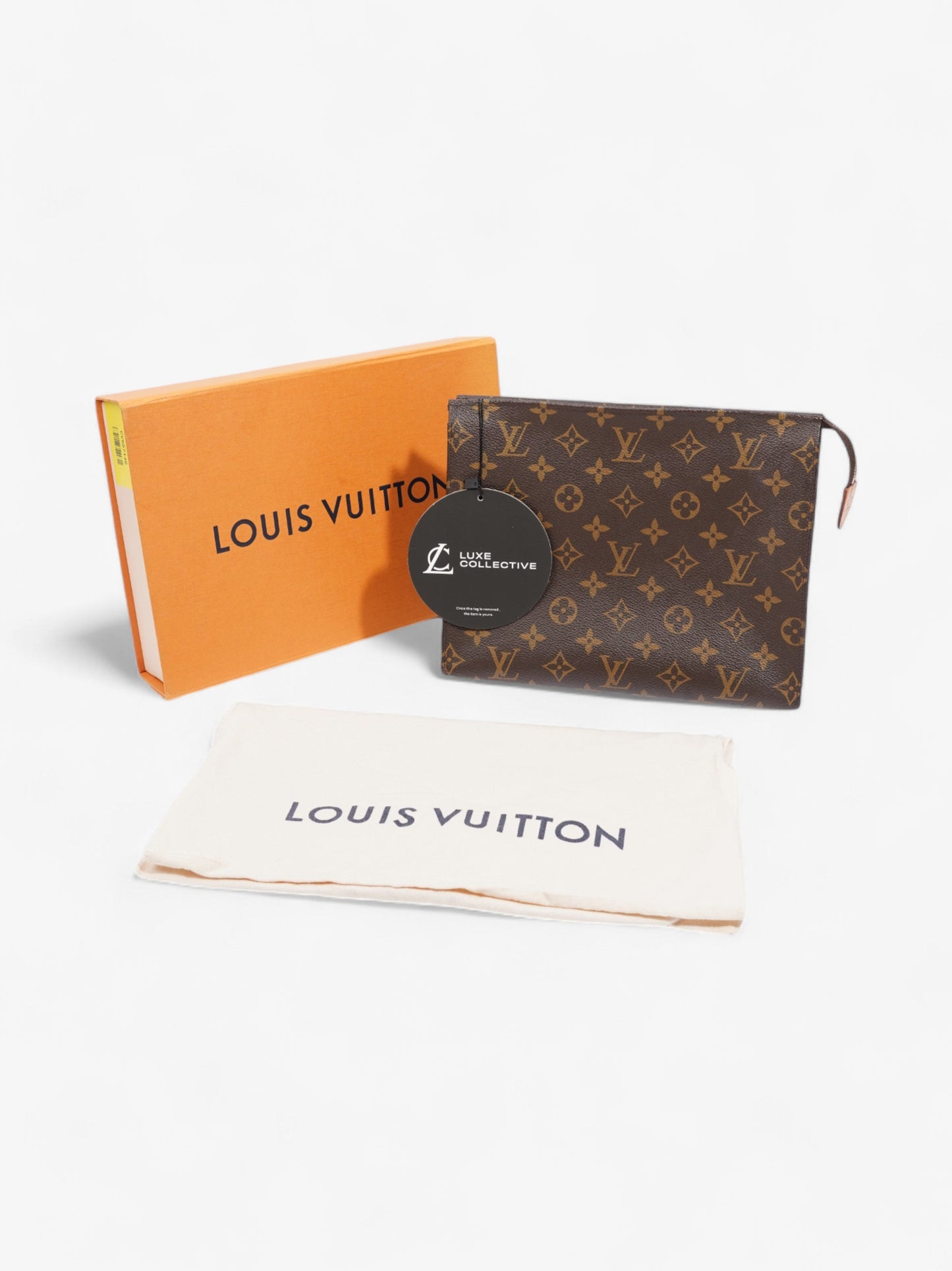 Louis Vuitton Toiletry Pouch Monogram Coated Canvas 26
