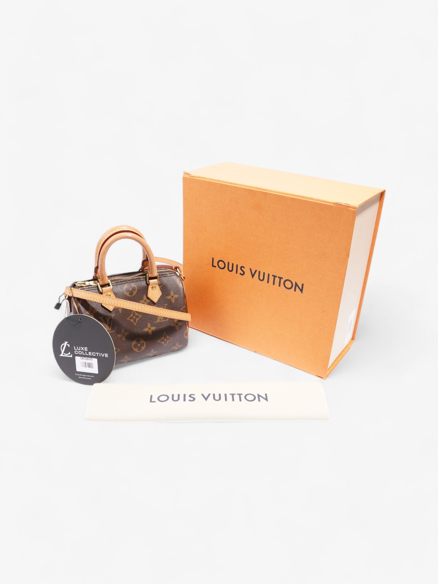 Louis Vuitton Speedy Monogram Coated Canvas Nano