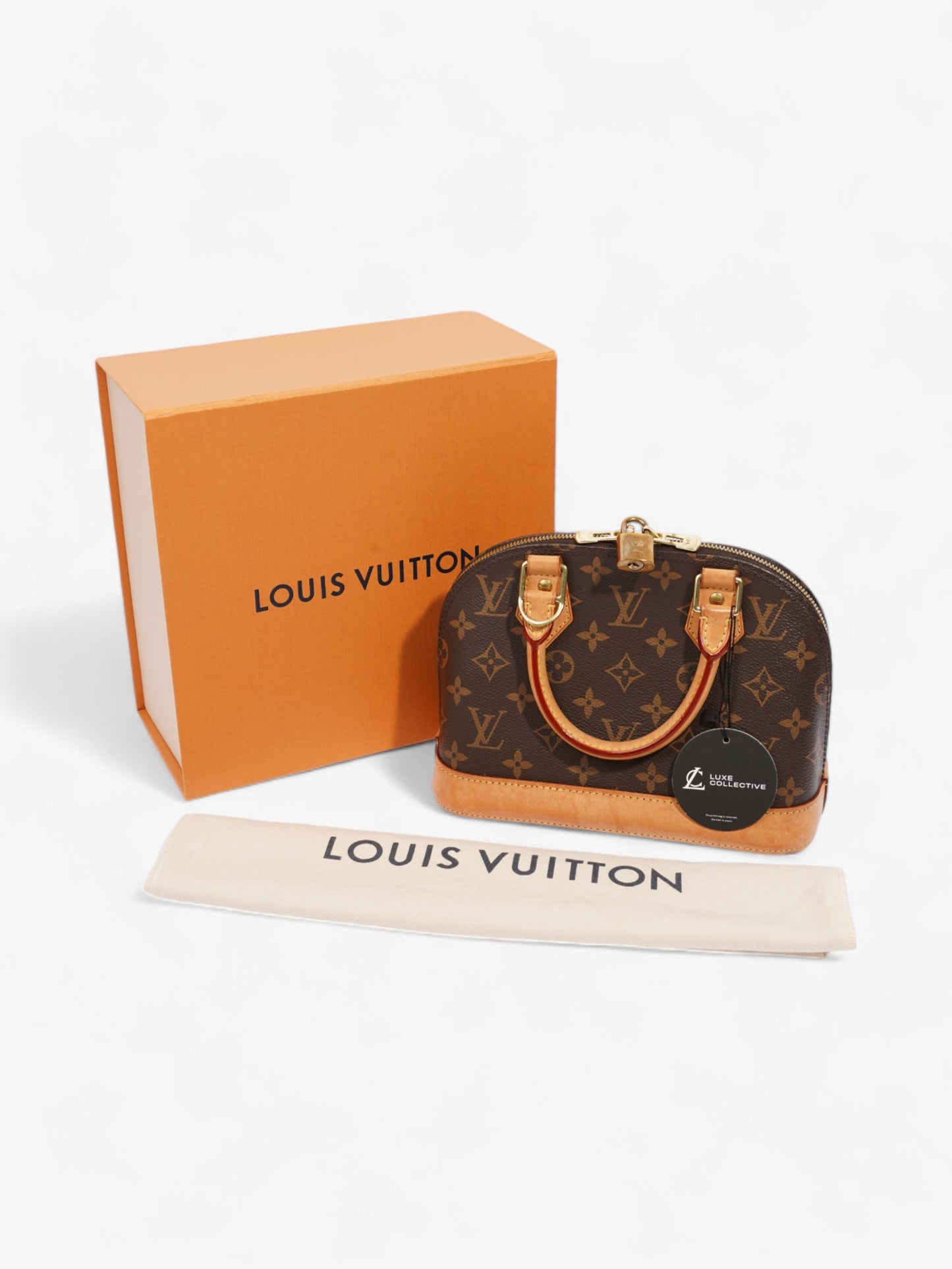 Louis Vuitton Alma Monogram Coated Canvas BB