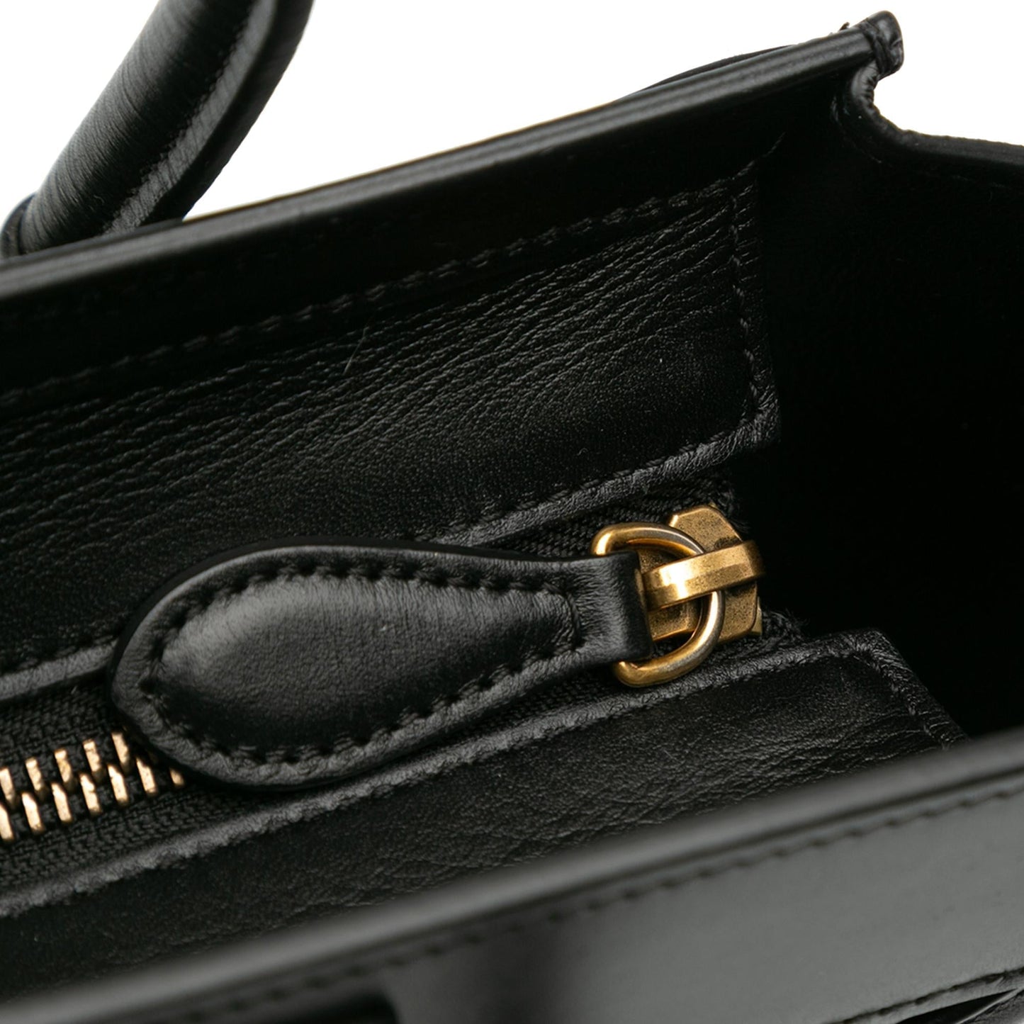 Celine Nano Bicolor Luggage Tote (SHG-mb7rYU)