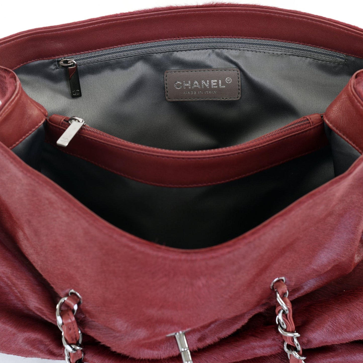 Medium Pony Hair Sharpei Flap Bag