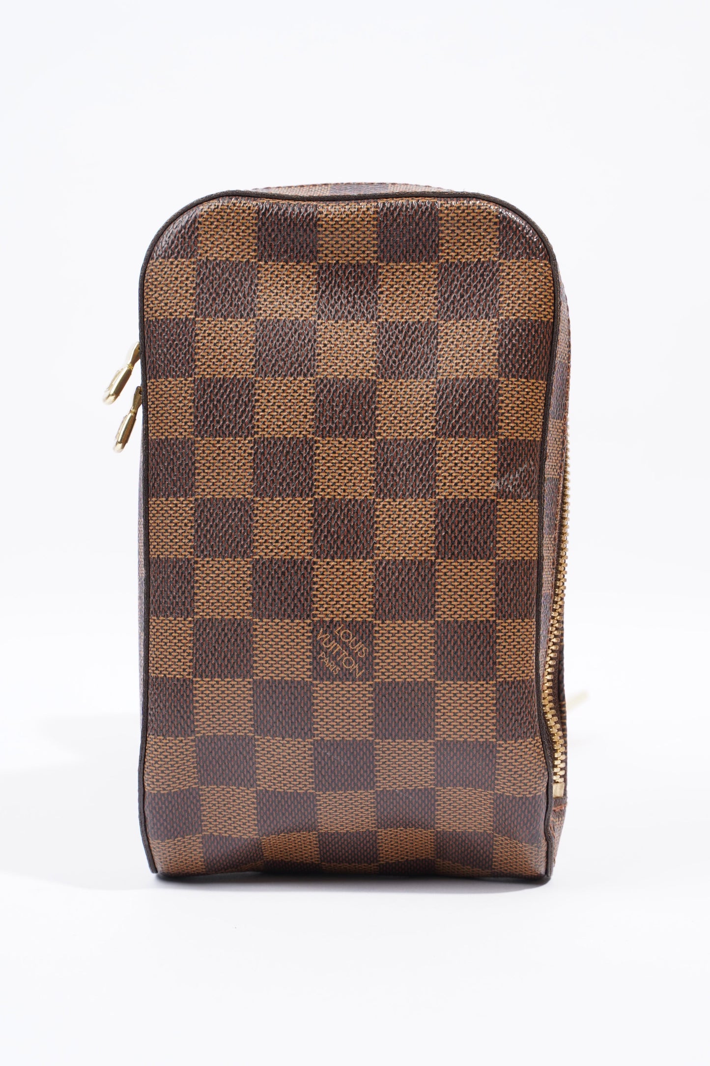 Louis Vuitton Geronimo Damier Ebene Coated Canvas