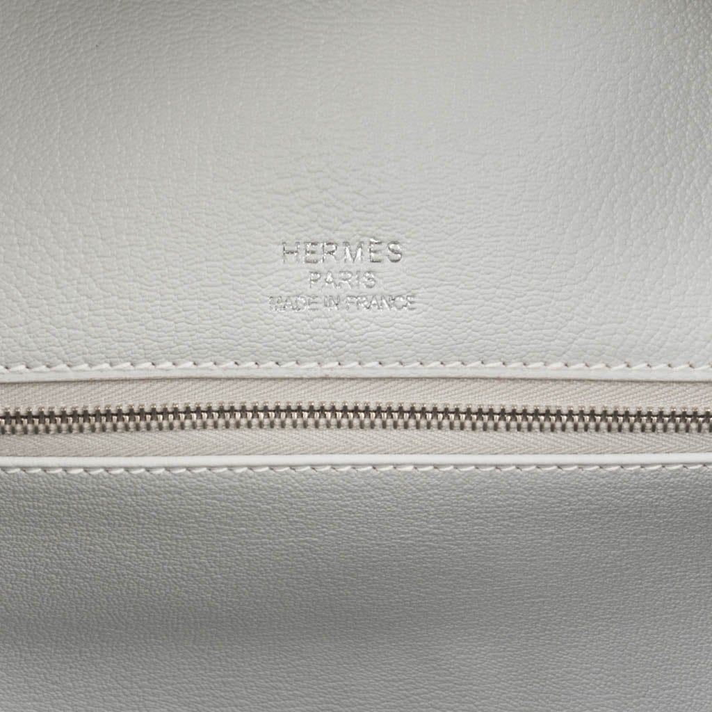 Hermes Birkin 35 Bag Grizzly Ghillies Gris Perle Gris Caillou Colour Limited Edition Rare