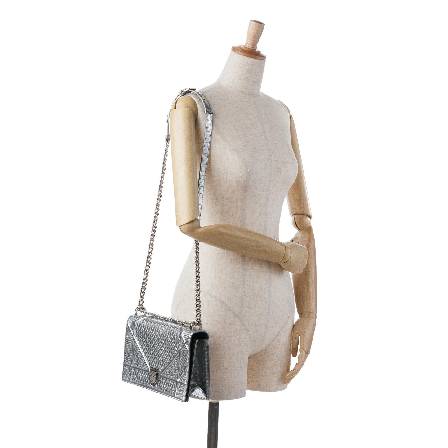 Dior Medium Patent Microcannage Diorama (SHG-ybOsAF)