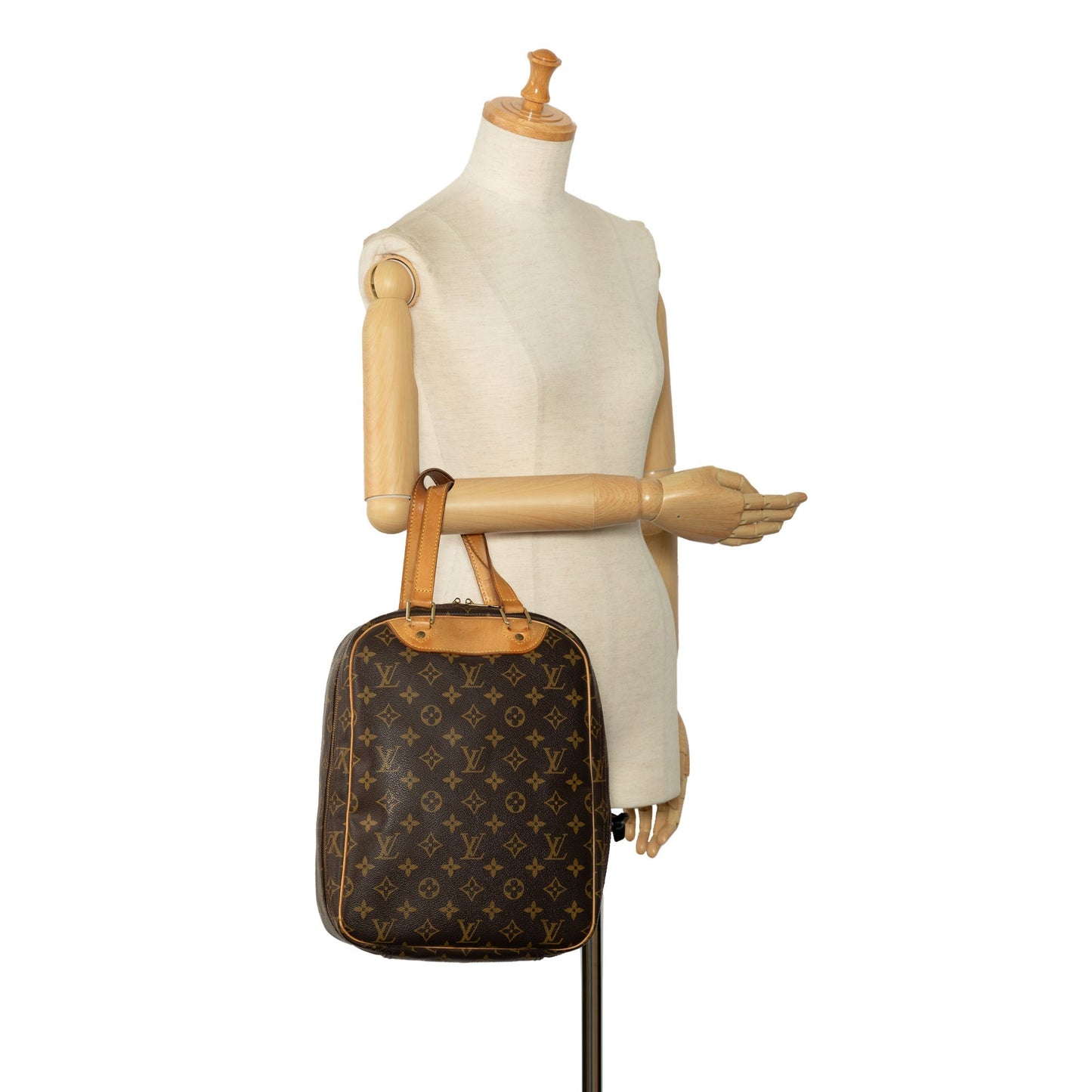 Brown Louis Vuitton Monogram Excursion Handbag