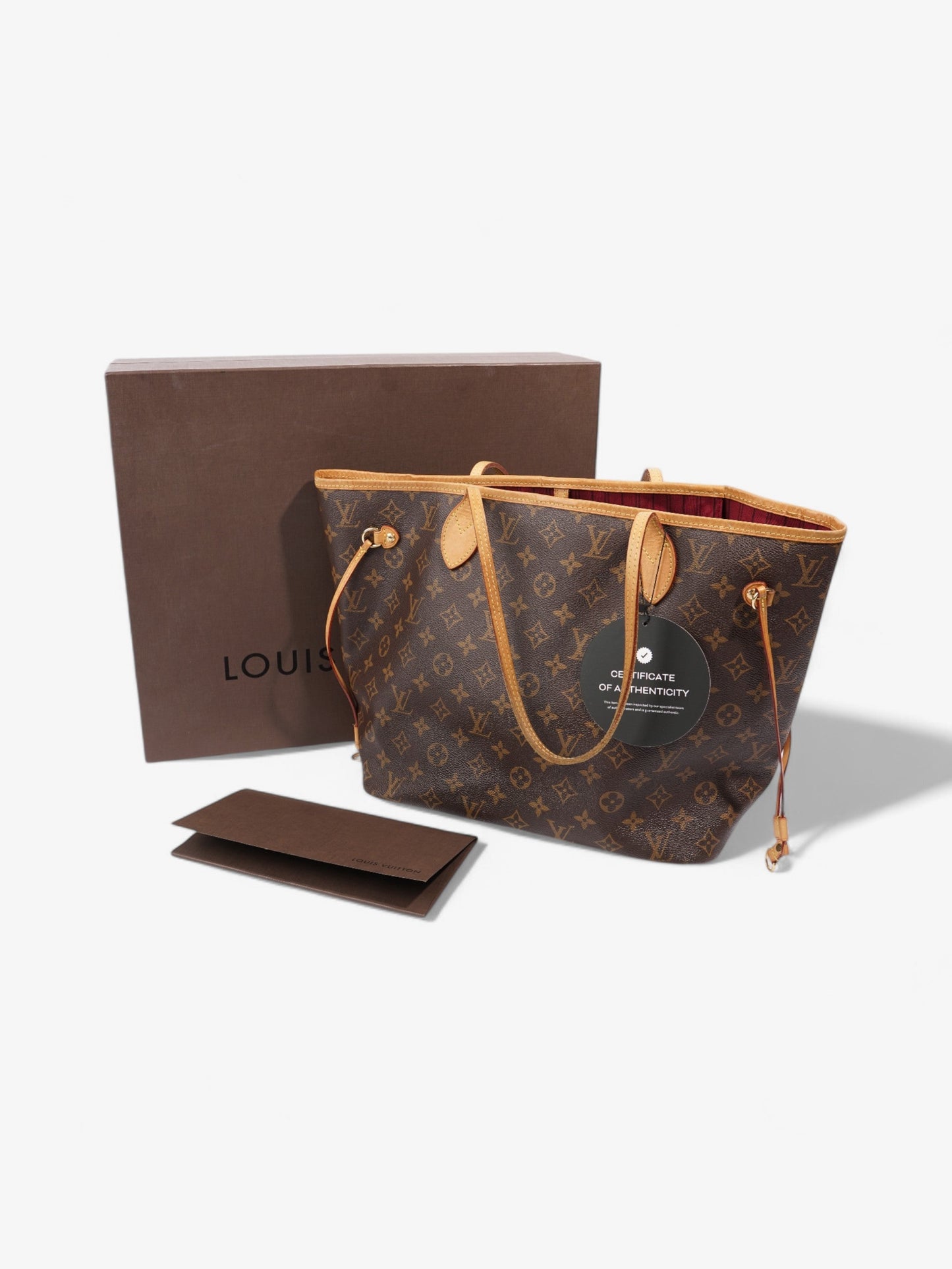 Louis Vuitton Neverfull Monogram Coated Canvas MM