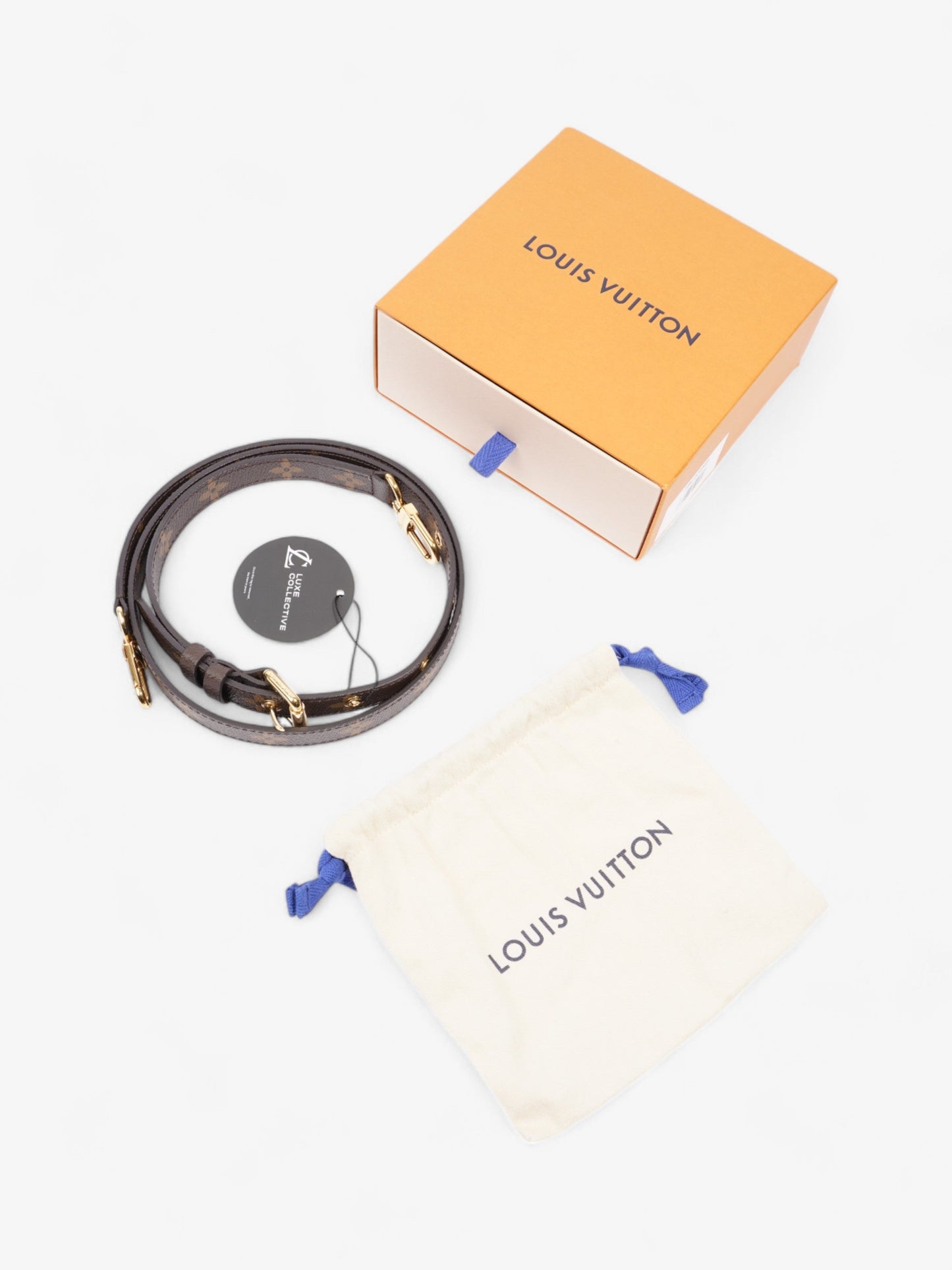 Louis Vuitton Bandouli猫re Bag Strap Monogram Coated Canvas