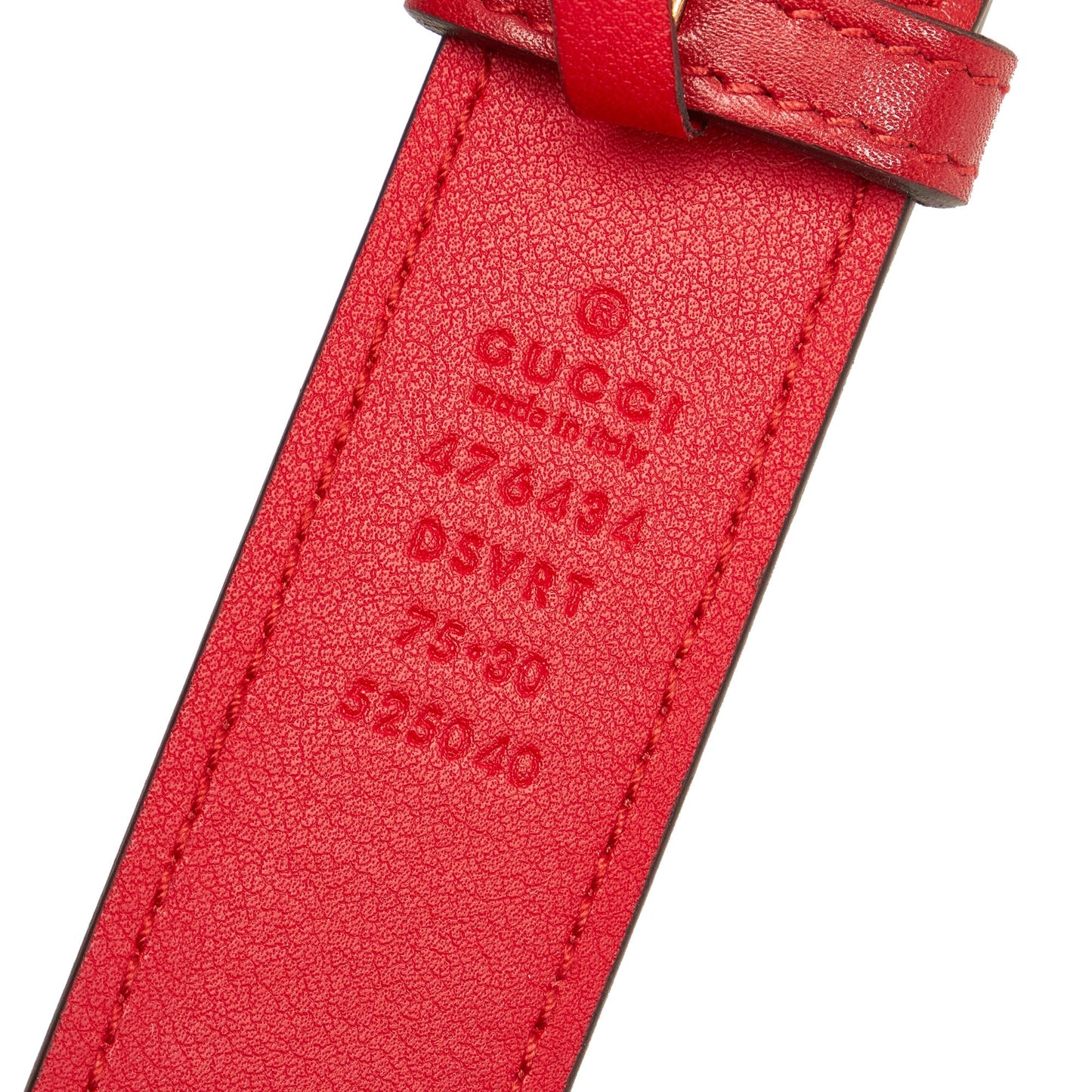 Gucci GG Marmont Belt Bag Red Matelassé