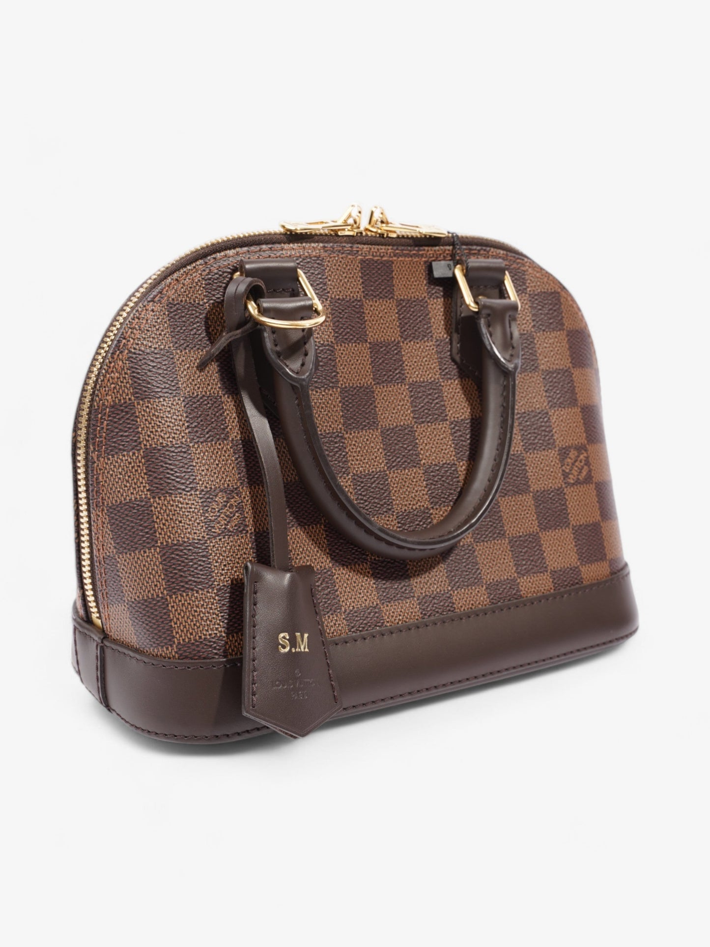 Louis Vuitton Alma Damier Ebene Coated Canvas BB