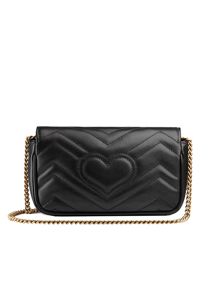 GG Marmont Matelassé Leather Super Mini Bag