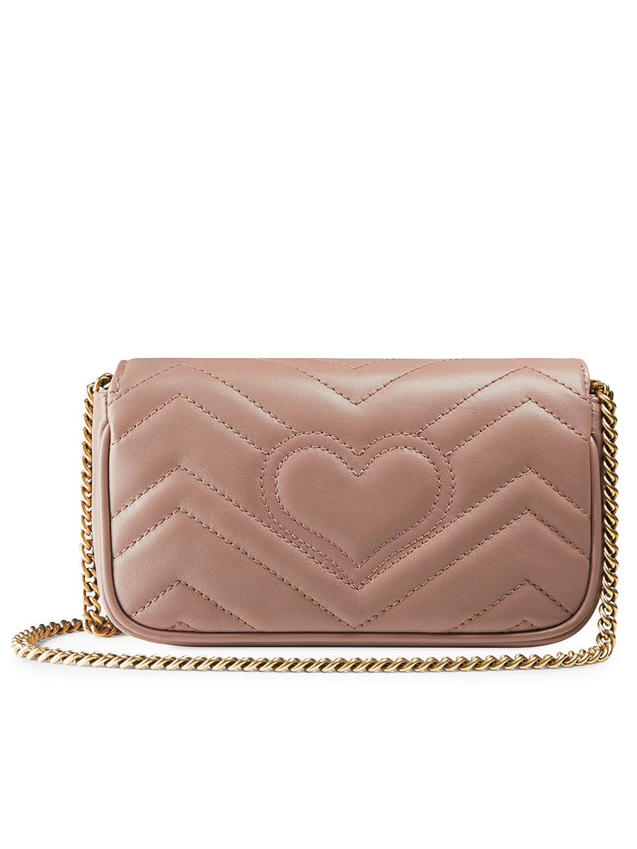 GG Marmont Matelassé Leather Super Mini Bag