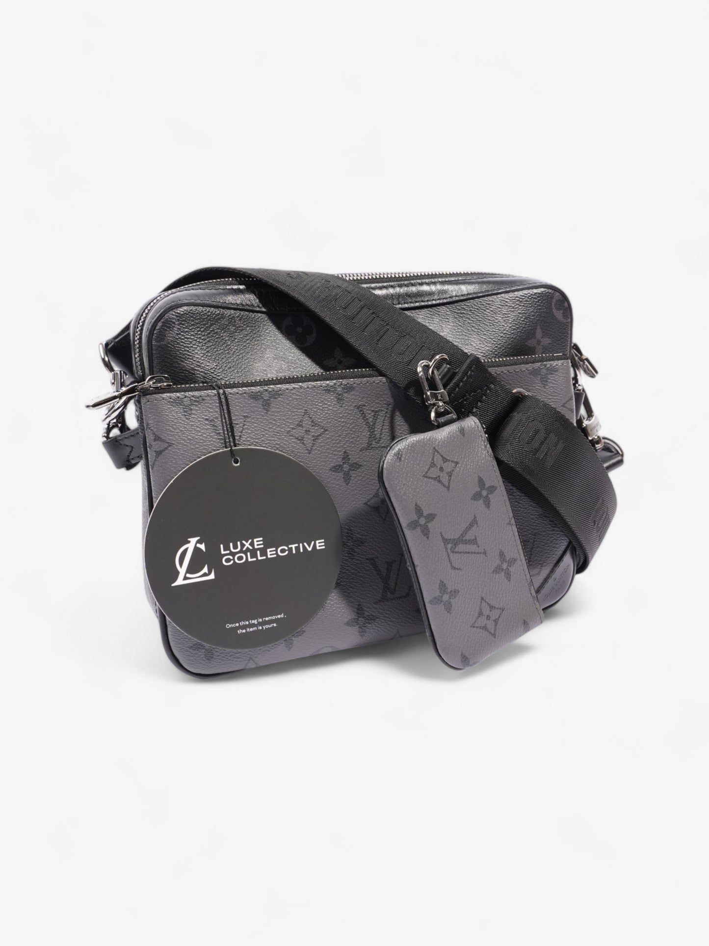 Louis Vuitton Trio Messenger Bag Damier Graphite Coated Canvas