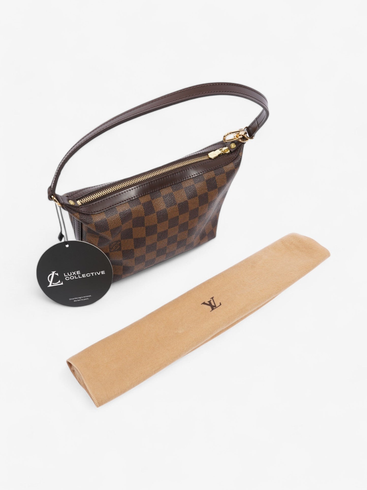 Louis Vuitton Ilovo Damier Ebene Coated Canvas PM