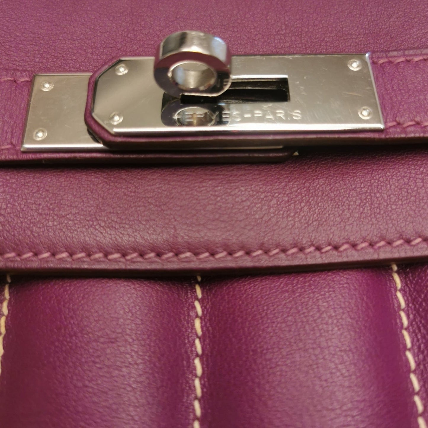 Hermès Berline Mini 20 Anemone Swift