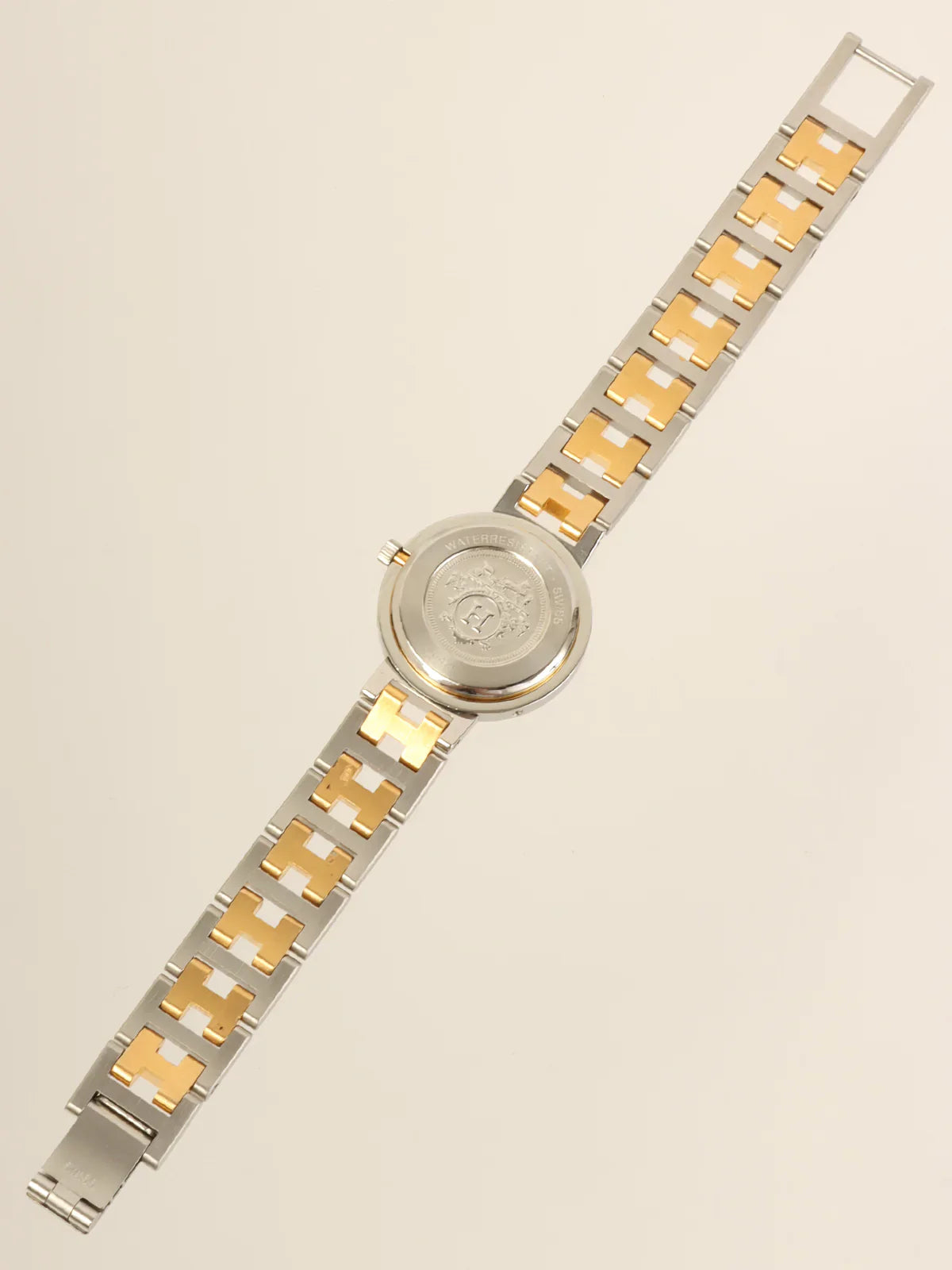 HERMES Clipper Silver/Gold