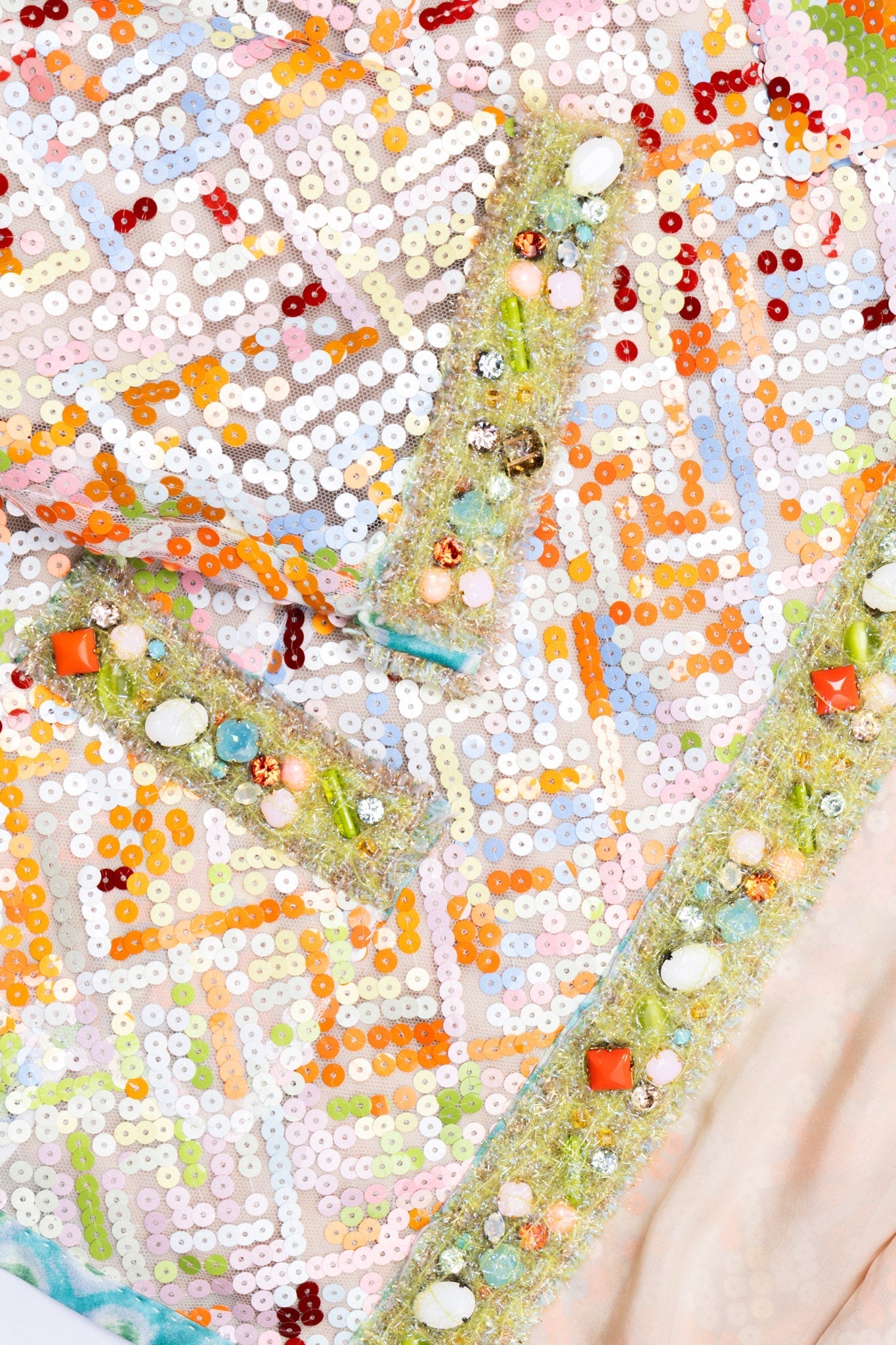 LOUIS VUITTON Sequin Jacket Multicolor S/S 2008