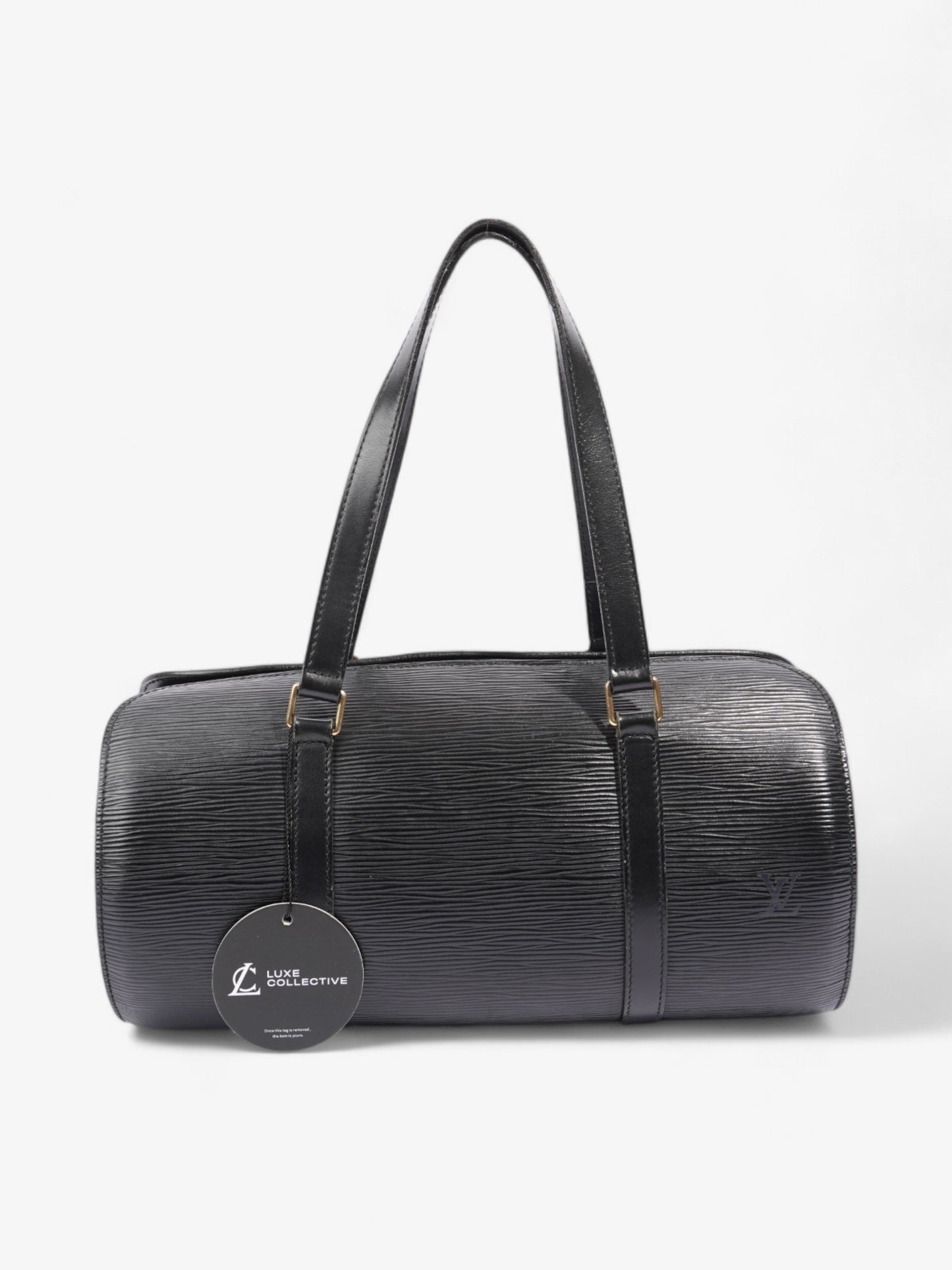 Louis Vuitton Soufflot Black Epi Leather