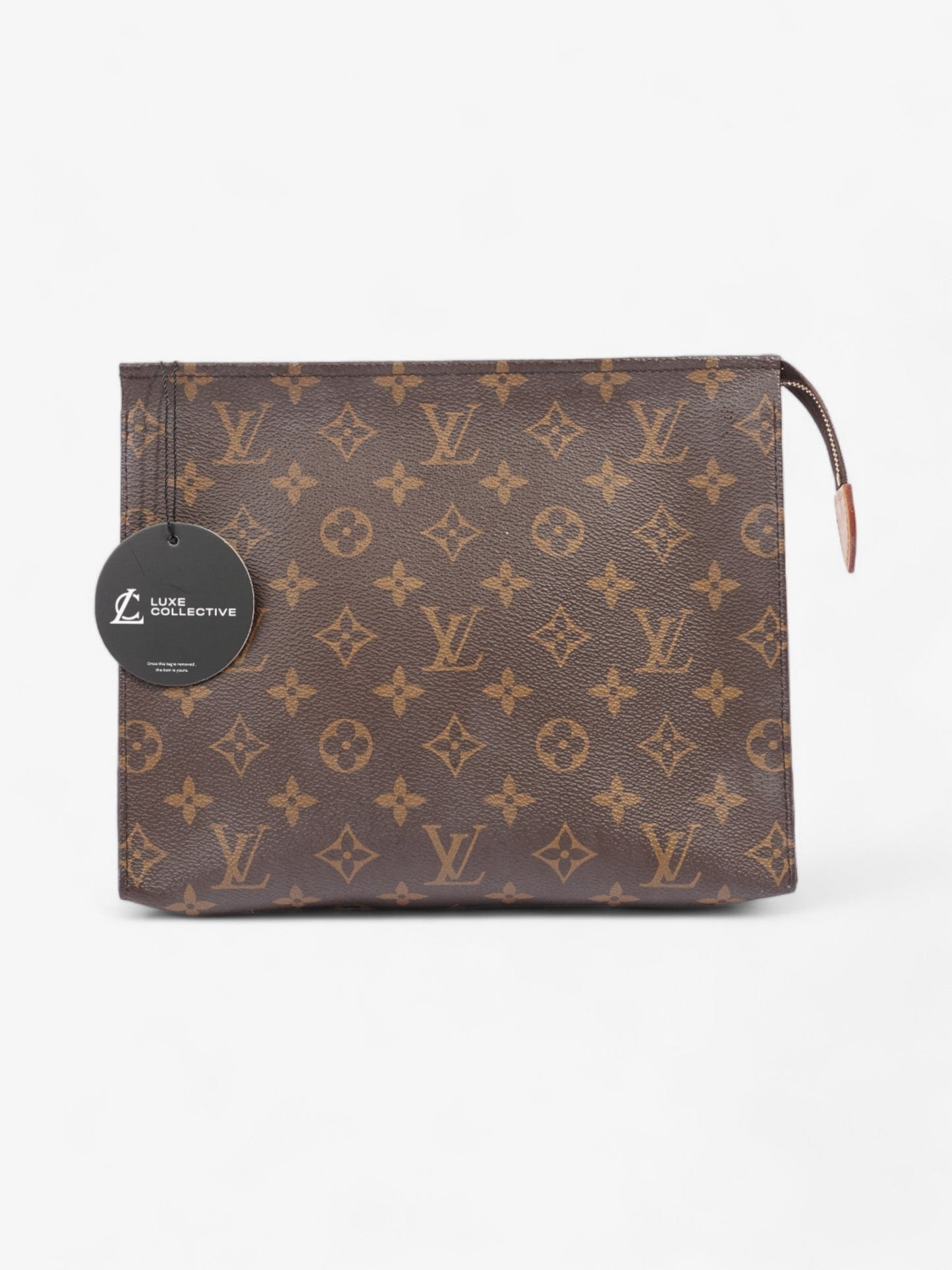 Louis Vuitton Toiletry Pouch Monogram Coated Canvas 26