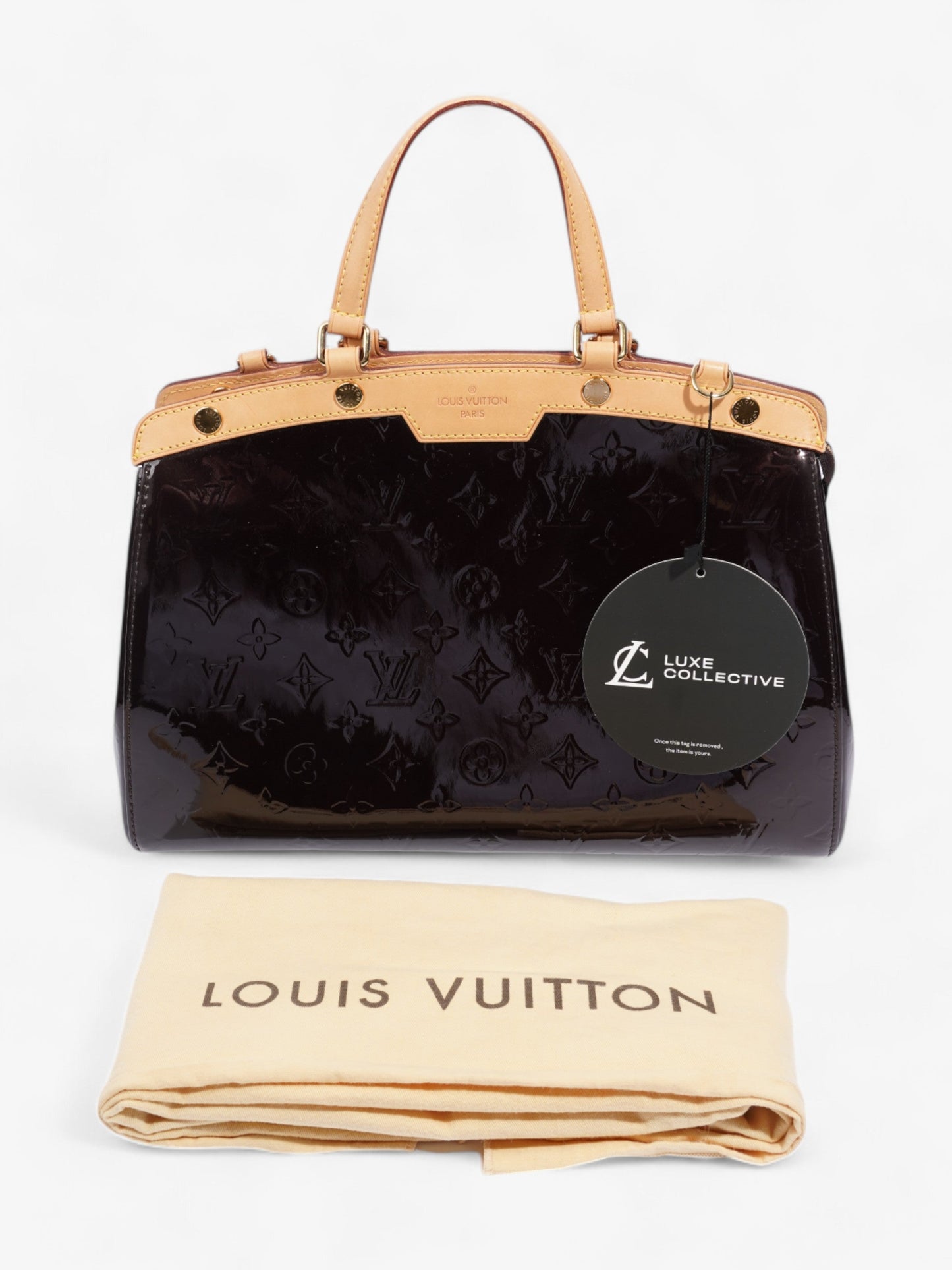 Louis Vuitton Brea Monogram Empreinte / Amarante Empreinte Leather MM