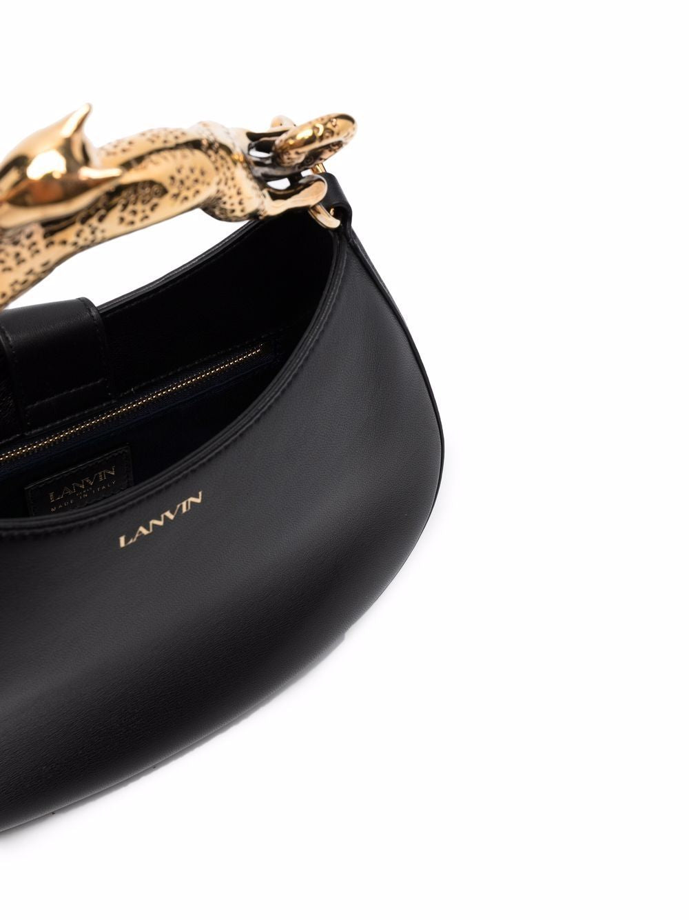 LANVIN HOBO BAG WHIT CAT HANDLE