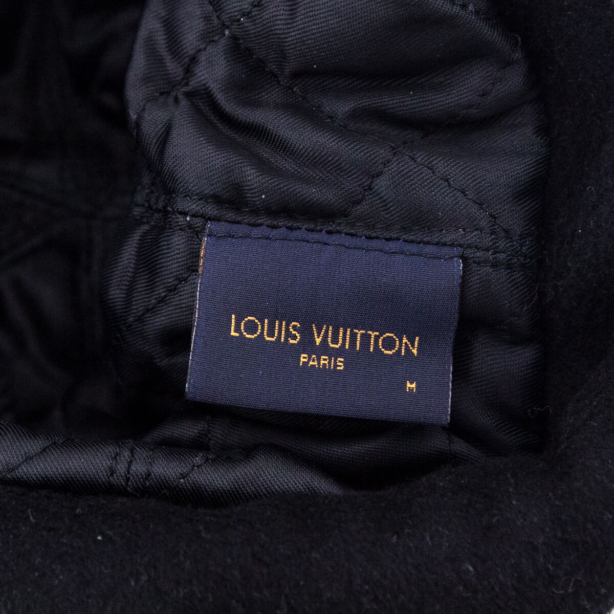 Louis Vuitton Black Wool Monogram Chapka Carry On Hat