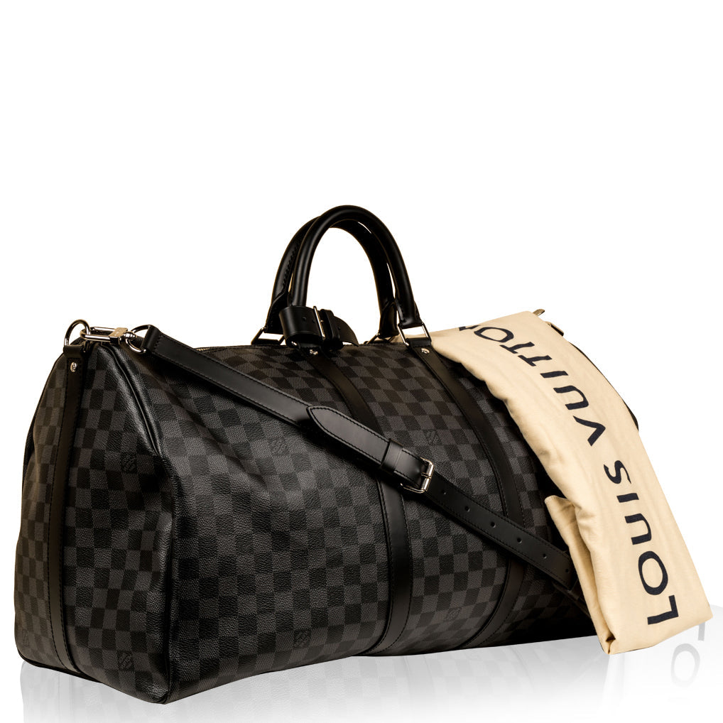 Louis Vuitton Keepall Bandoulière 55 - Damier Graphite