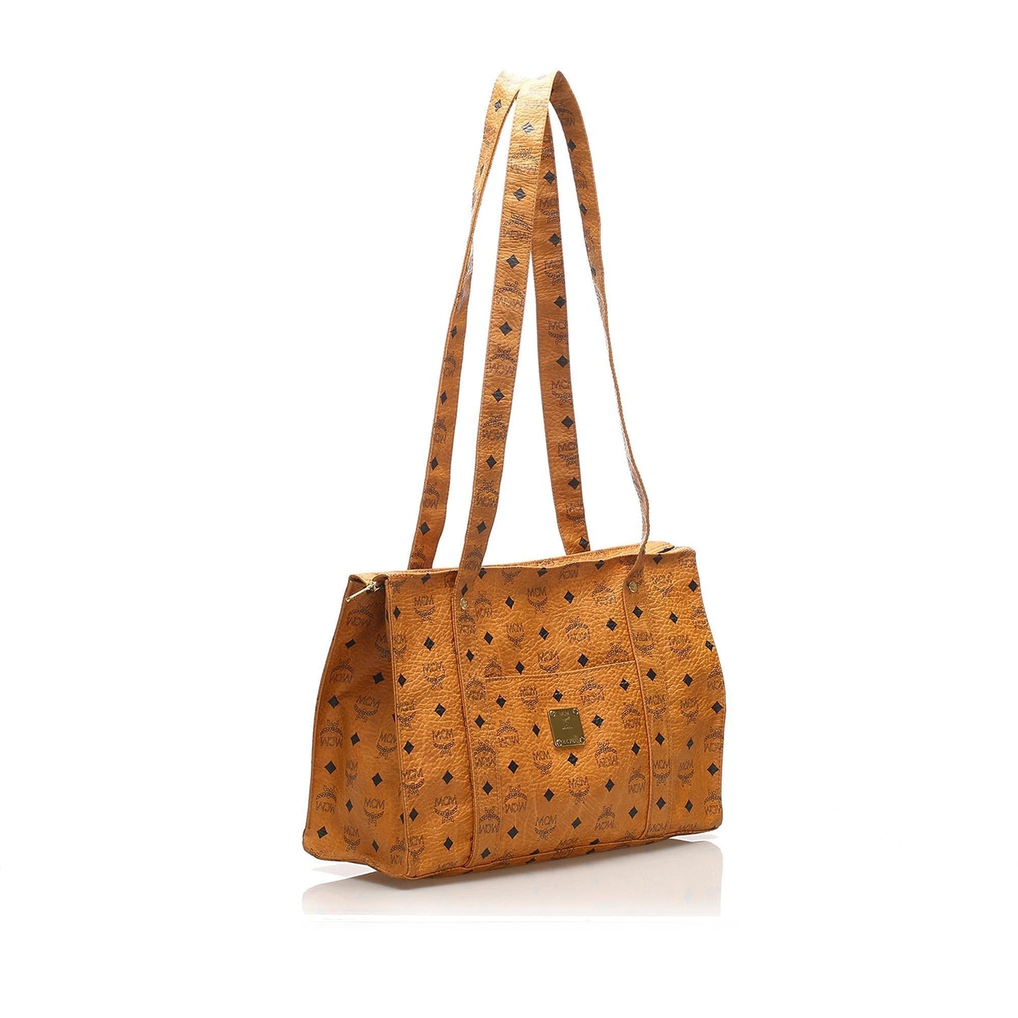 MCM Visetos Leather Tote Bag (SHG-11416)