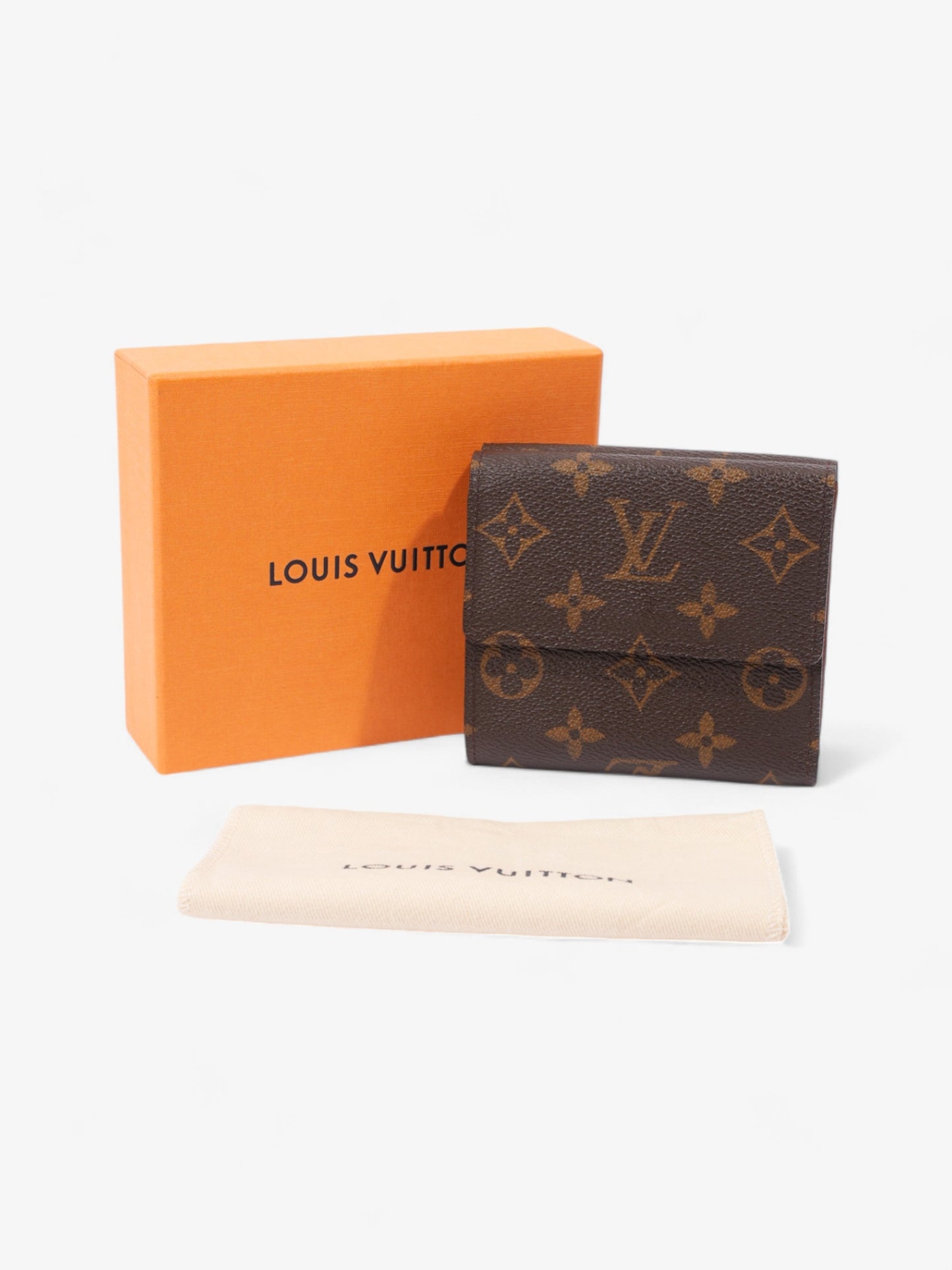 Louis Vuitton Porte Monnaie Cartes Monogram Coated Canvas