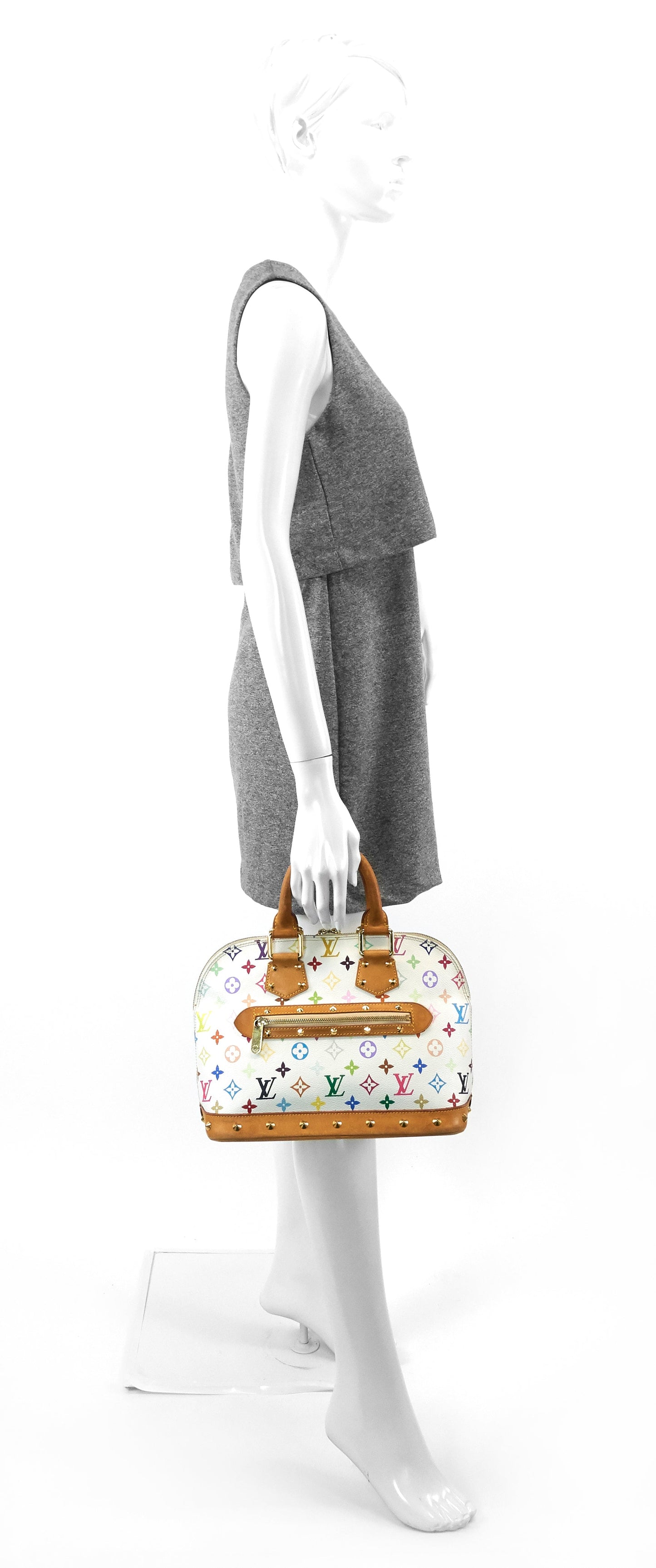 Louis Vuitto Alma Monogram Multicolore Canvas Bag
