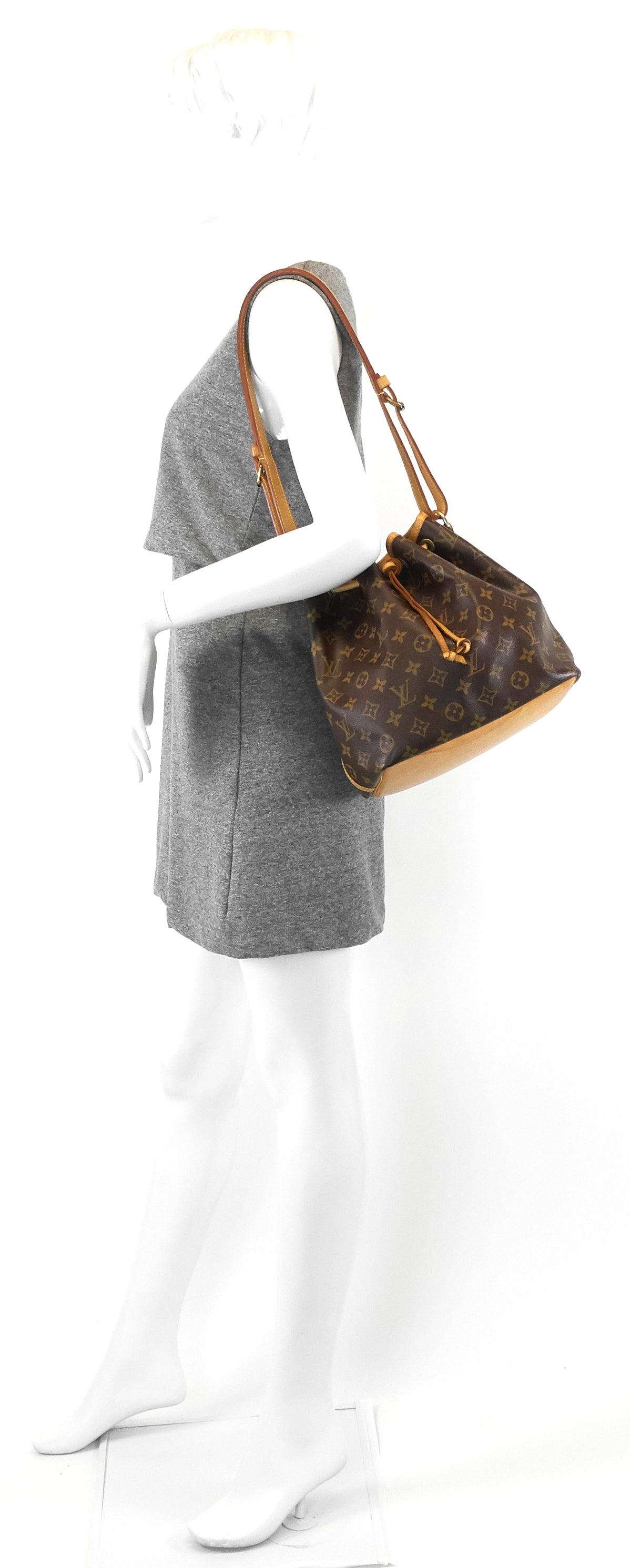 Louis Vuitto Petit Noe Monogram Canvas Bag