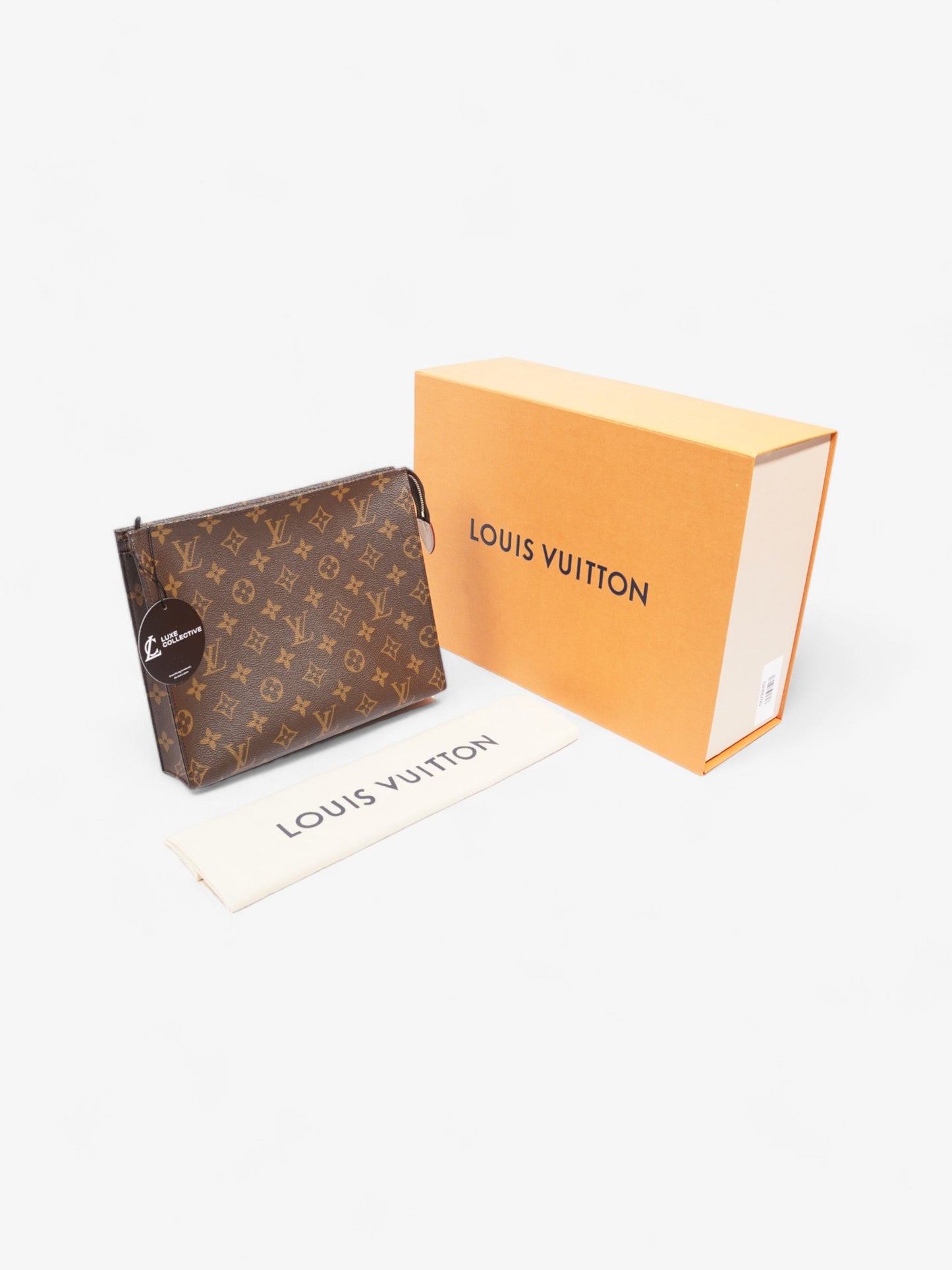 Louis Vuitton Toiletry Pouch Monogram Coated Canvas 26