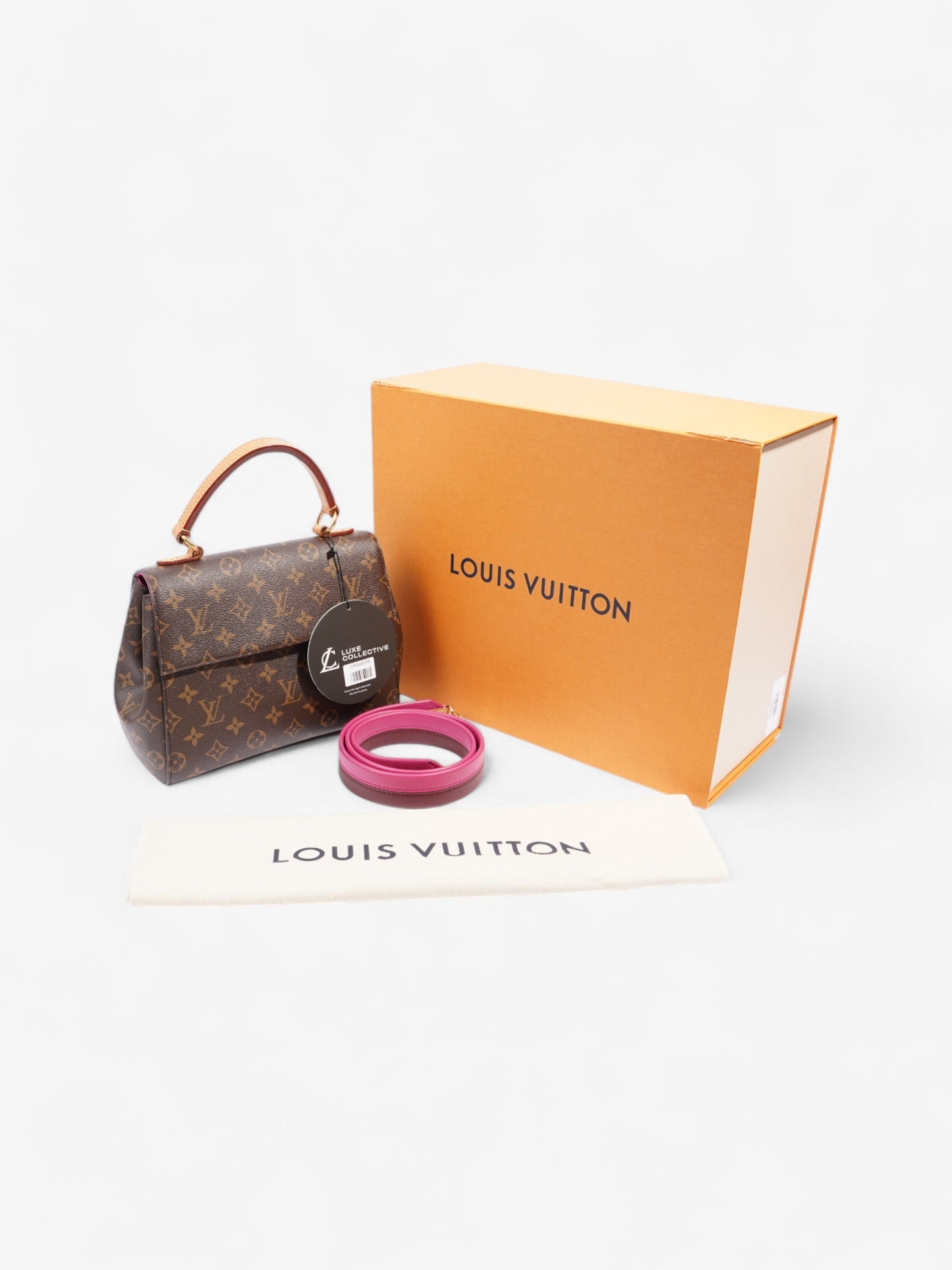 Louis Vuitton Cluny Bag Monogram Coated Canvas BB