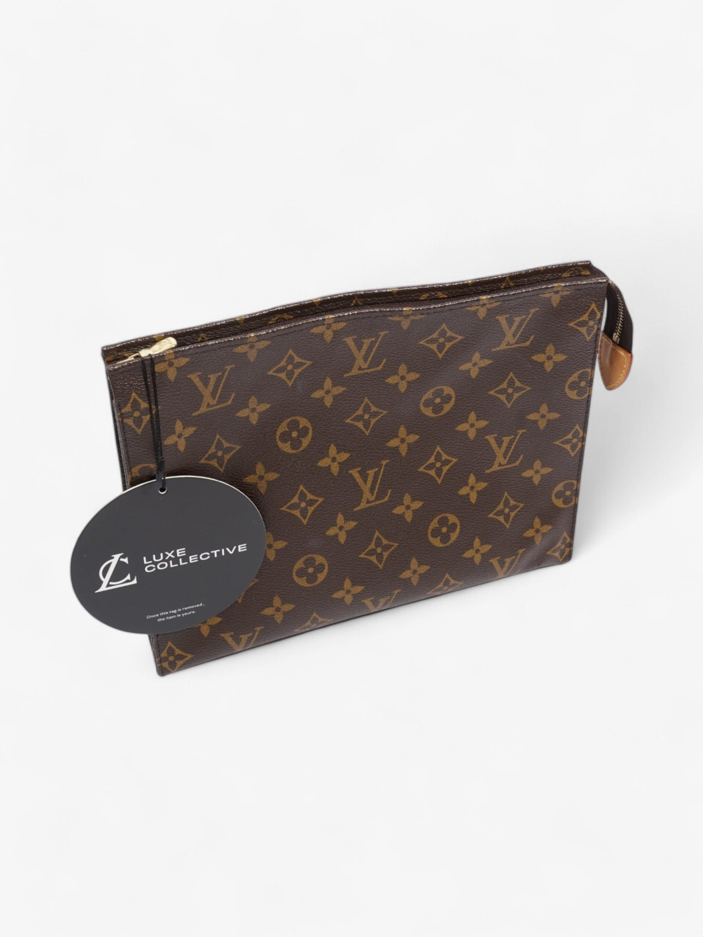 Louis Vuitton Toiletry Pouch Monogram Coated Canvas 26