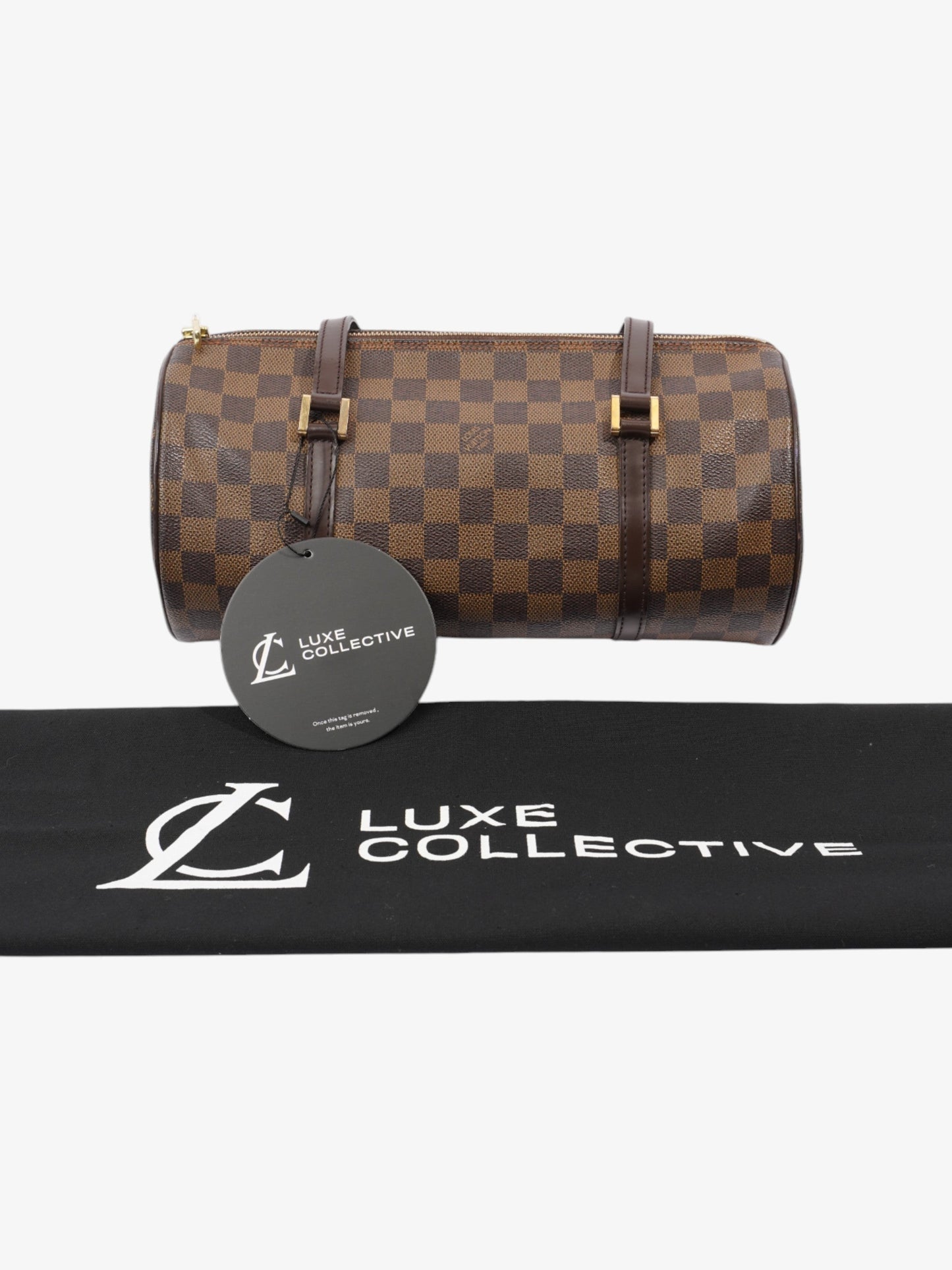 Louis Vuitton Papillon Damier Ebene Coated Canvas 30