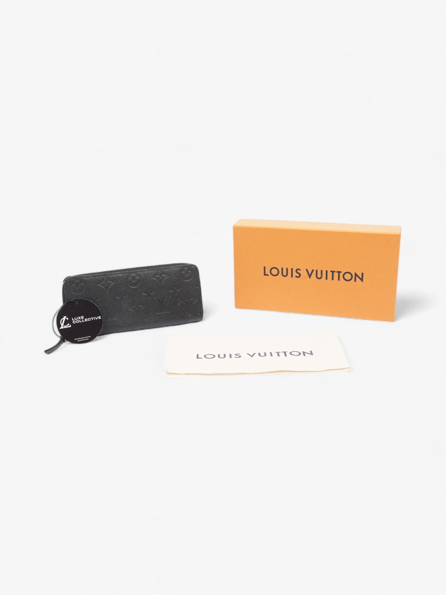 Louis Vuitton Clemence Monogram Empreinte / Black Empreinte Leather