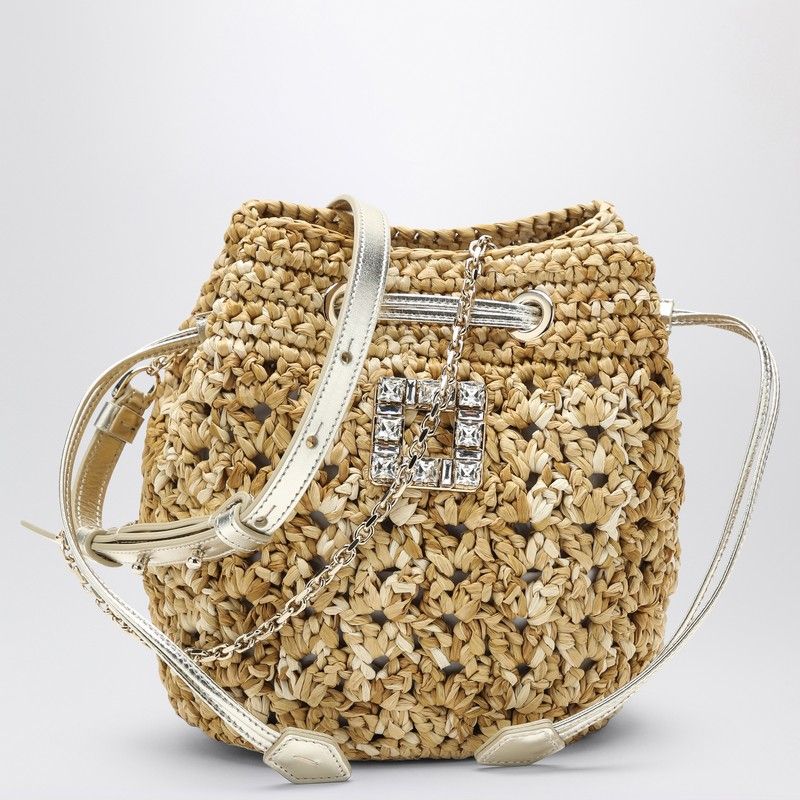 Crochet Très Vivier Bucket Bag
