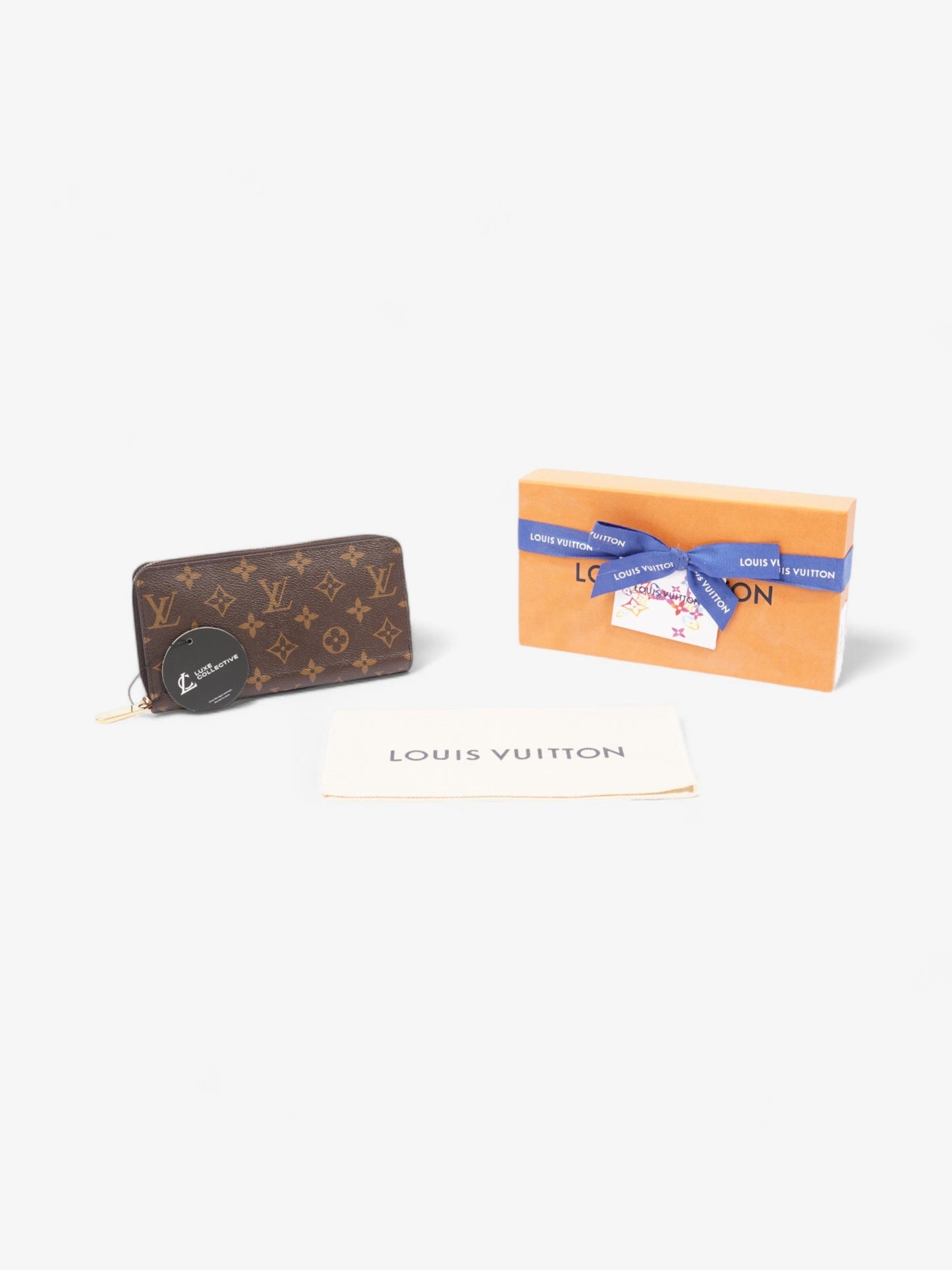Louis Vuitton Clemence Wallet Monogram Coated Canvas