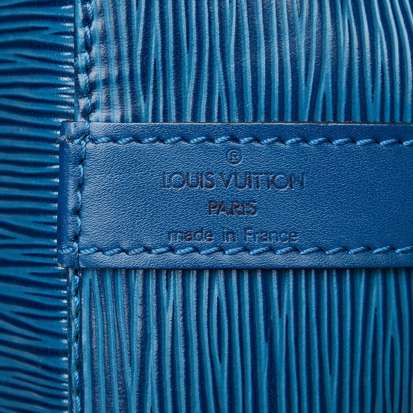 Louis Vuitton Petit Noé Blue Epi