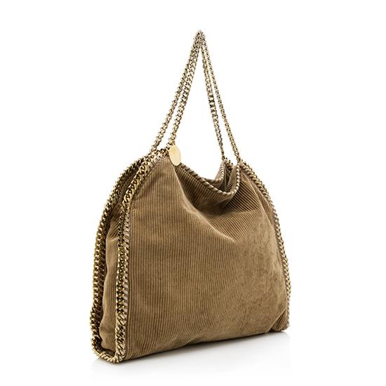 Stella McCartney Corduroy Falabella Tote