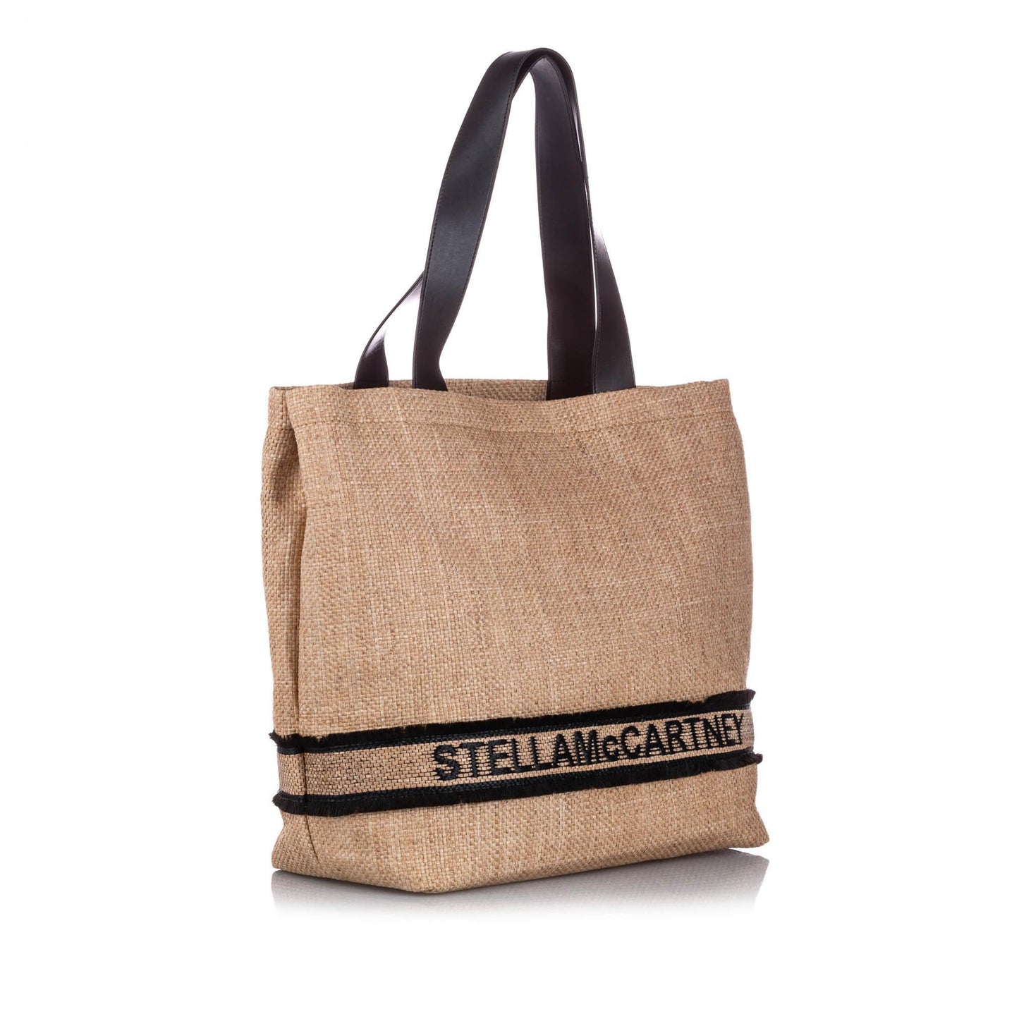 Stella McCartney Raffia Logo Tote (SHG-10119)