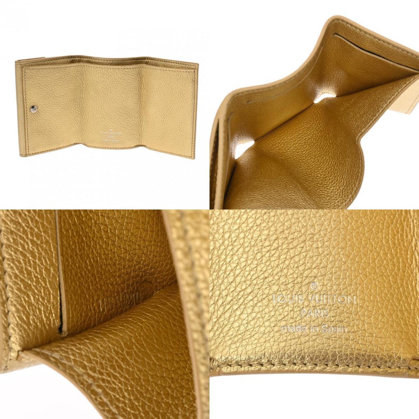 Leather Lockmini Bag with Gold-Tone Accents