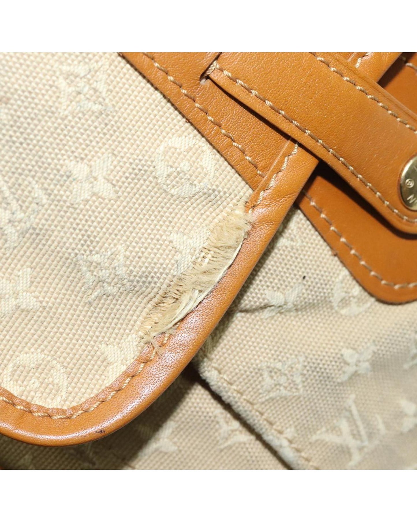 Monogram Mini Buzas Marie Kate Bag with Detailing