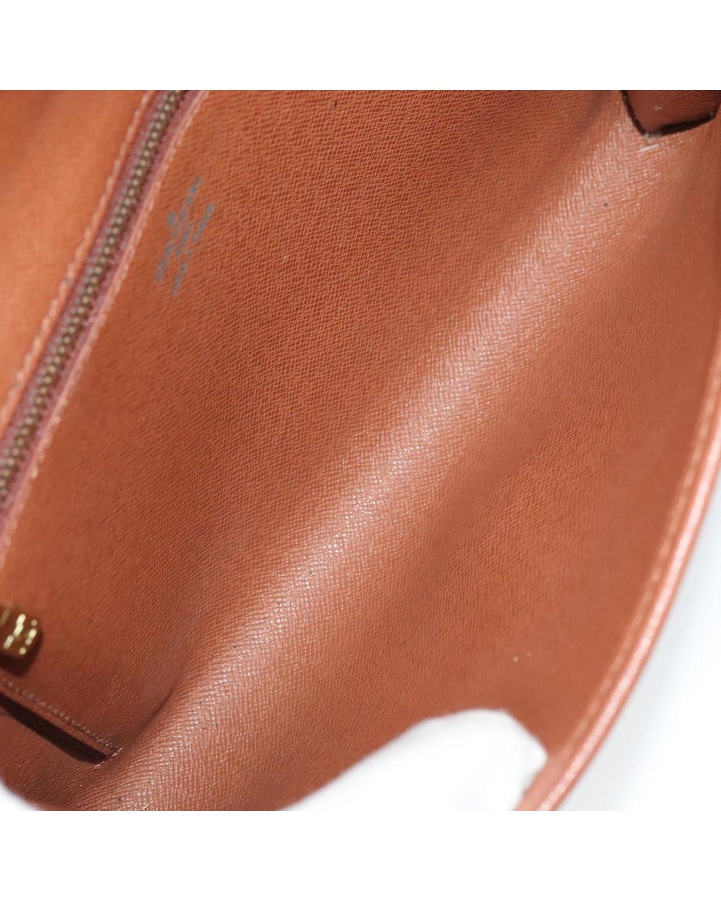 Monogram Canvas Shoulder Bag with Adjustable Strap